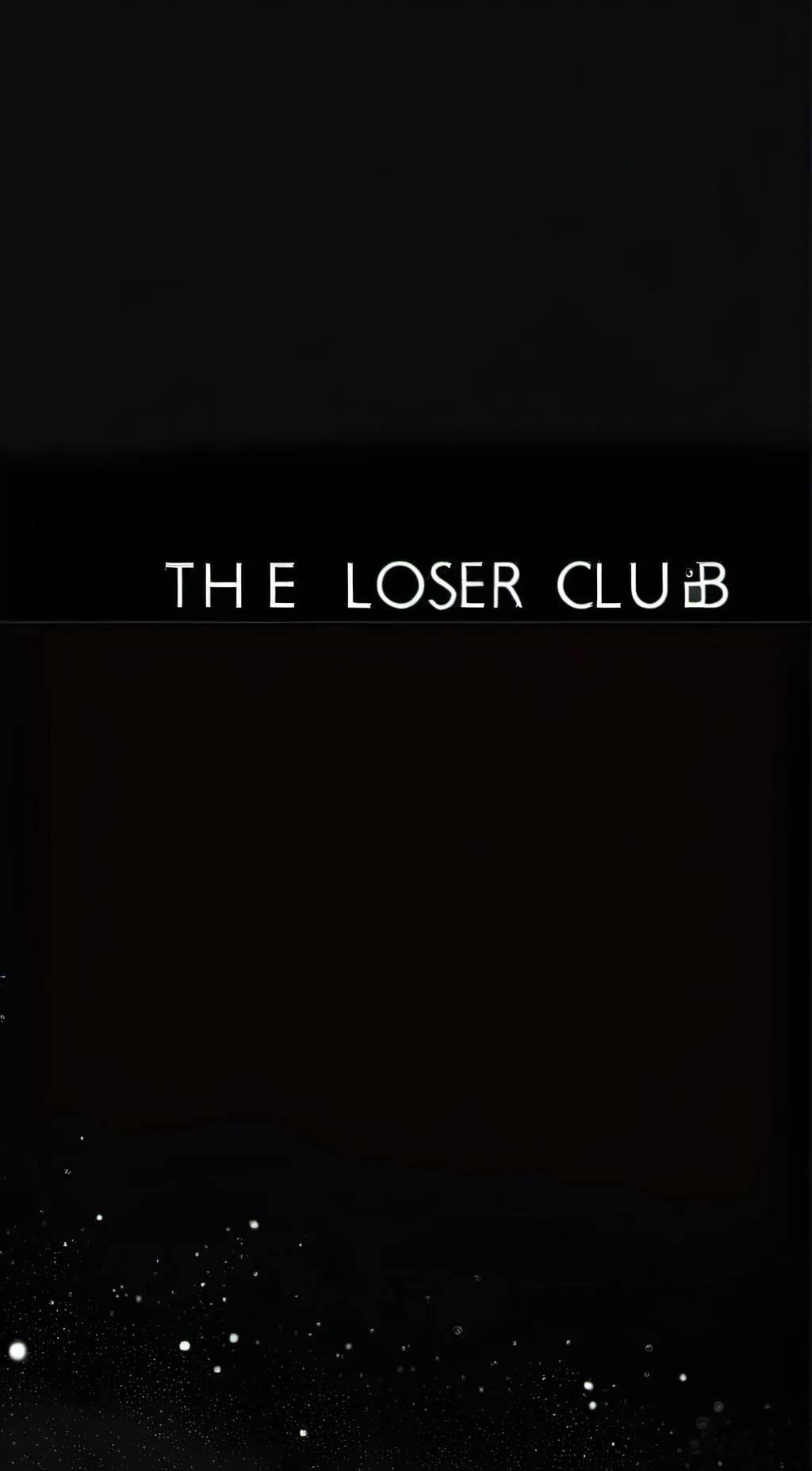 ai character: losers club  background