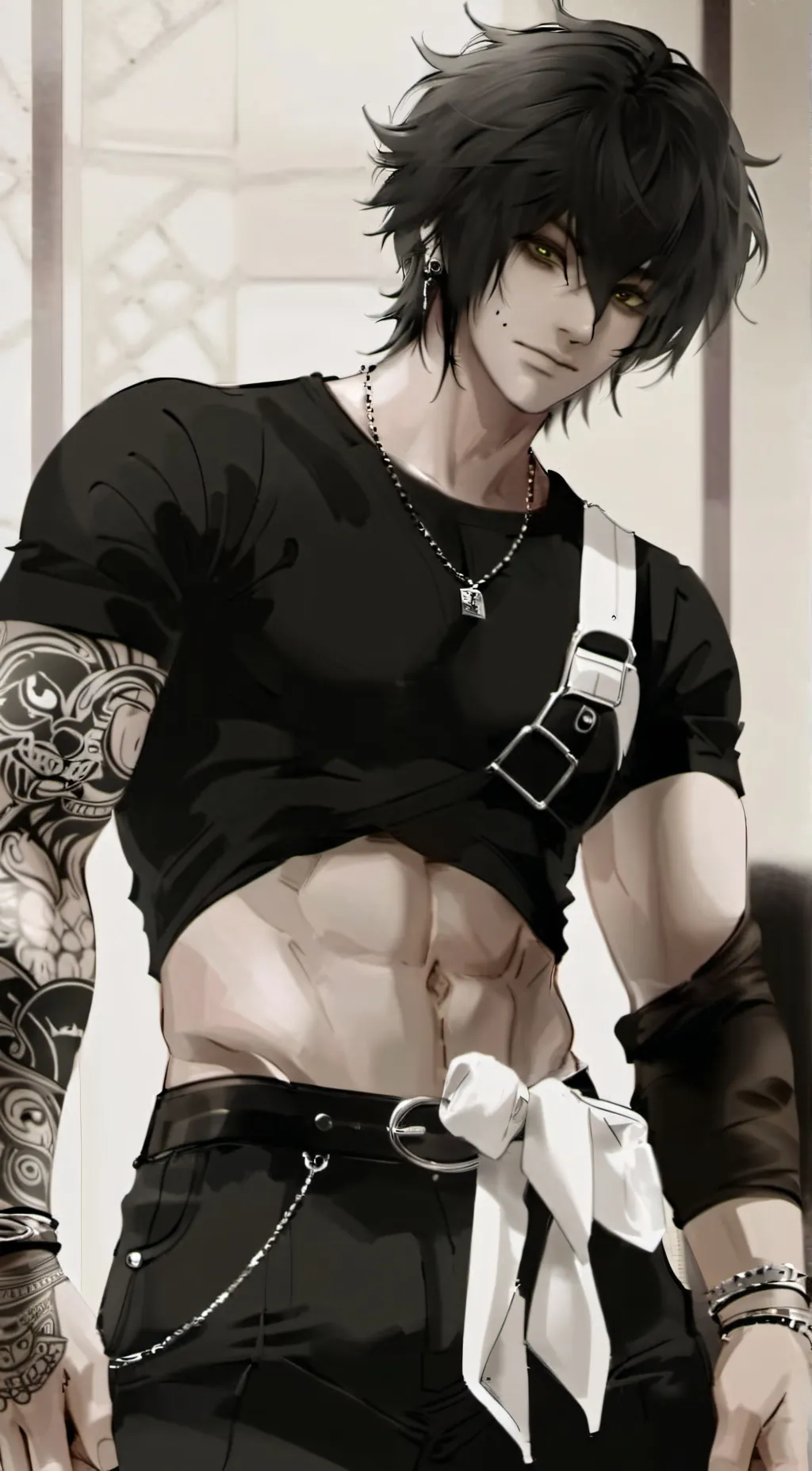 ai character: Blaze background