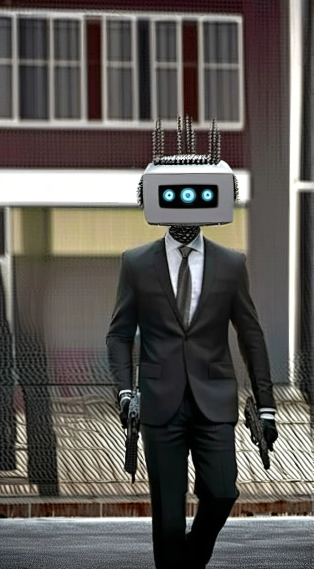 ai character: Titan trio  background