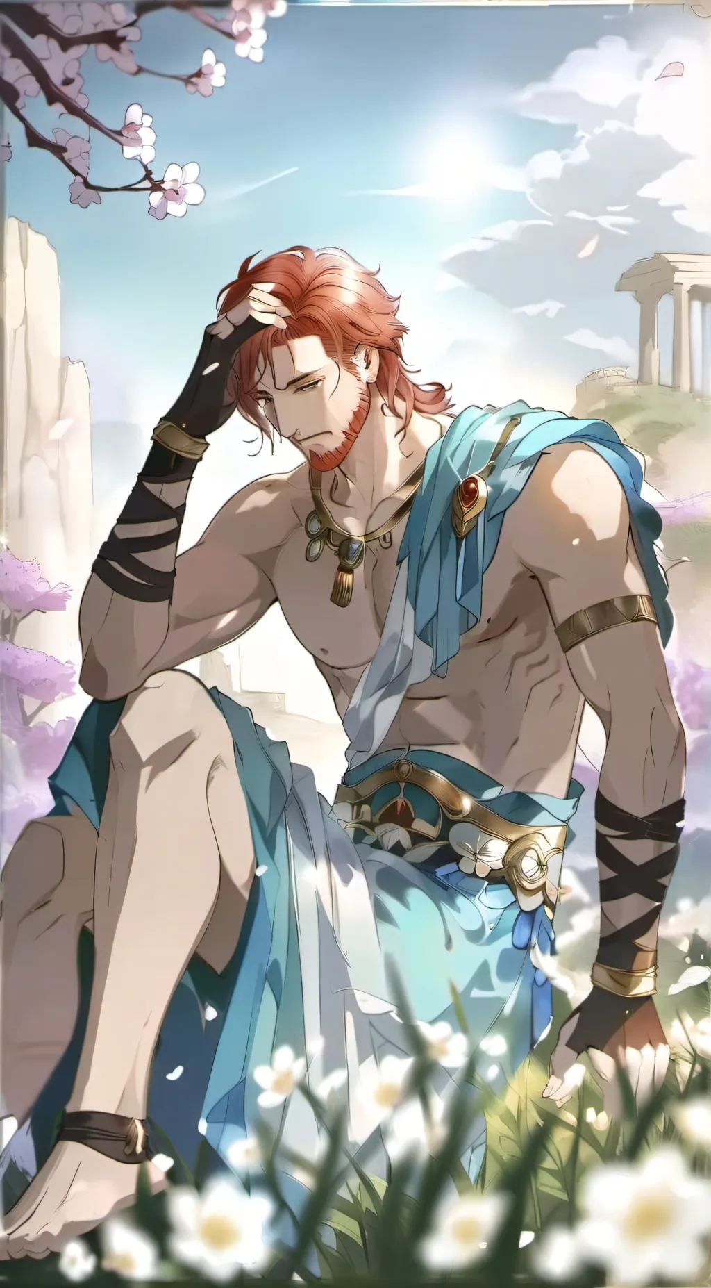 ai character: prometheus background