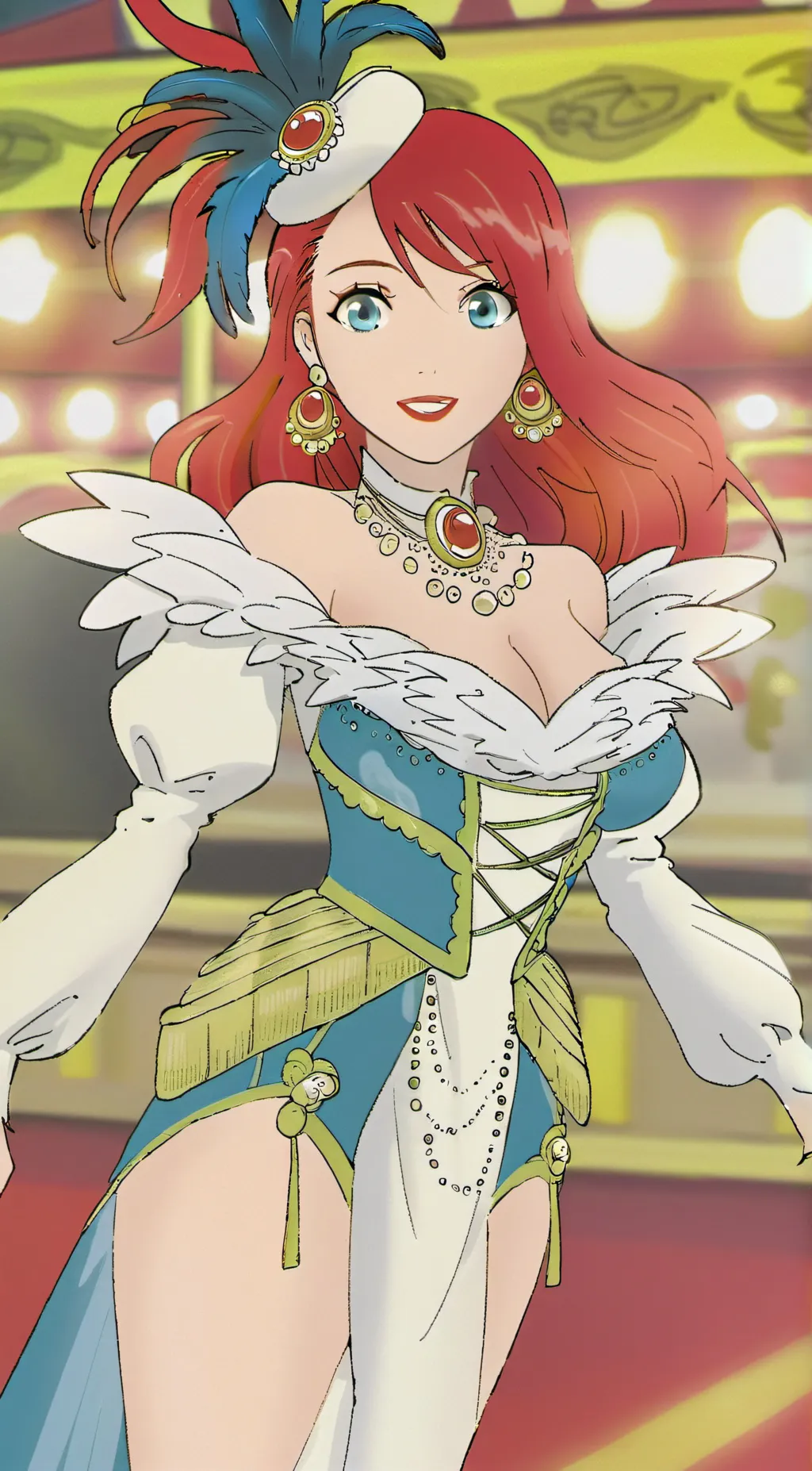 ai character: molly  background