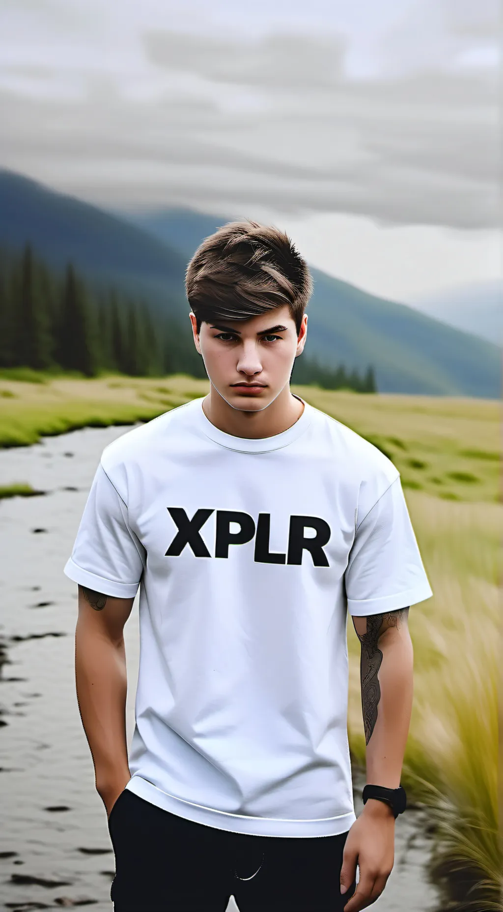 ai character: colby  background