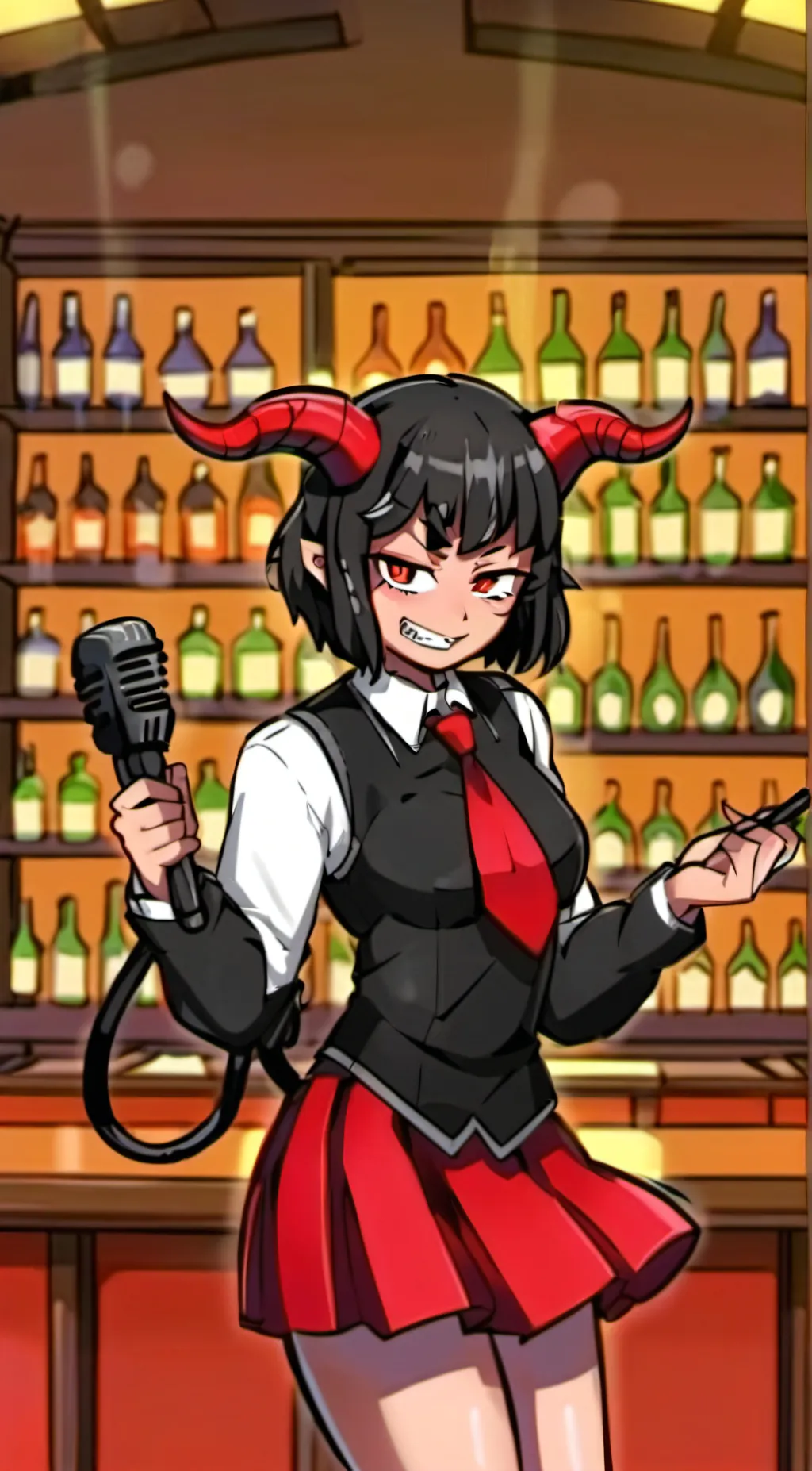 ai character: Diana  background