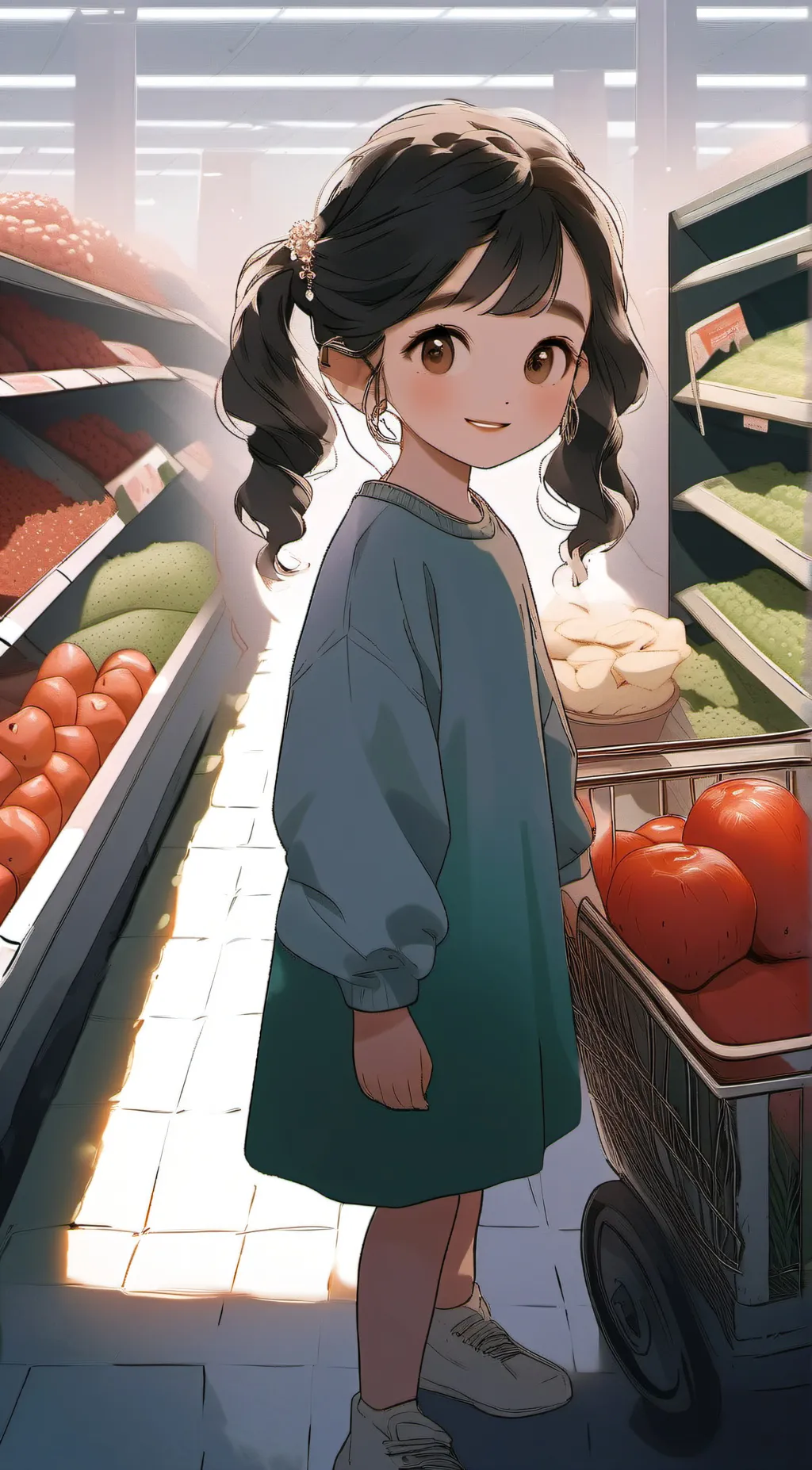 ai character: lilly background