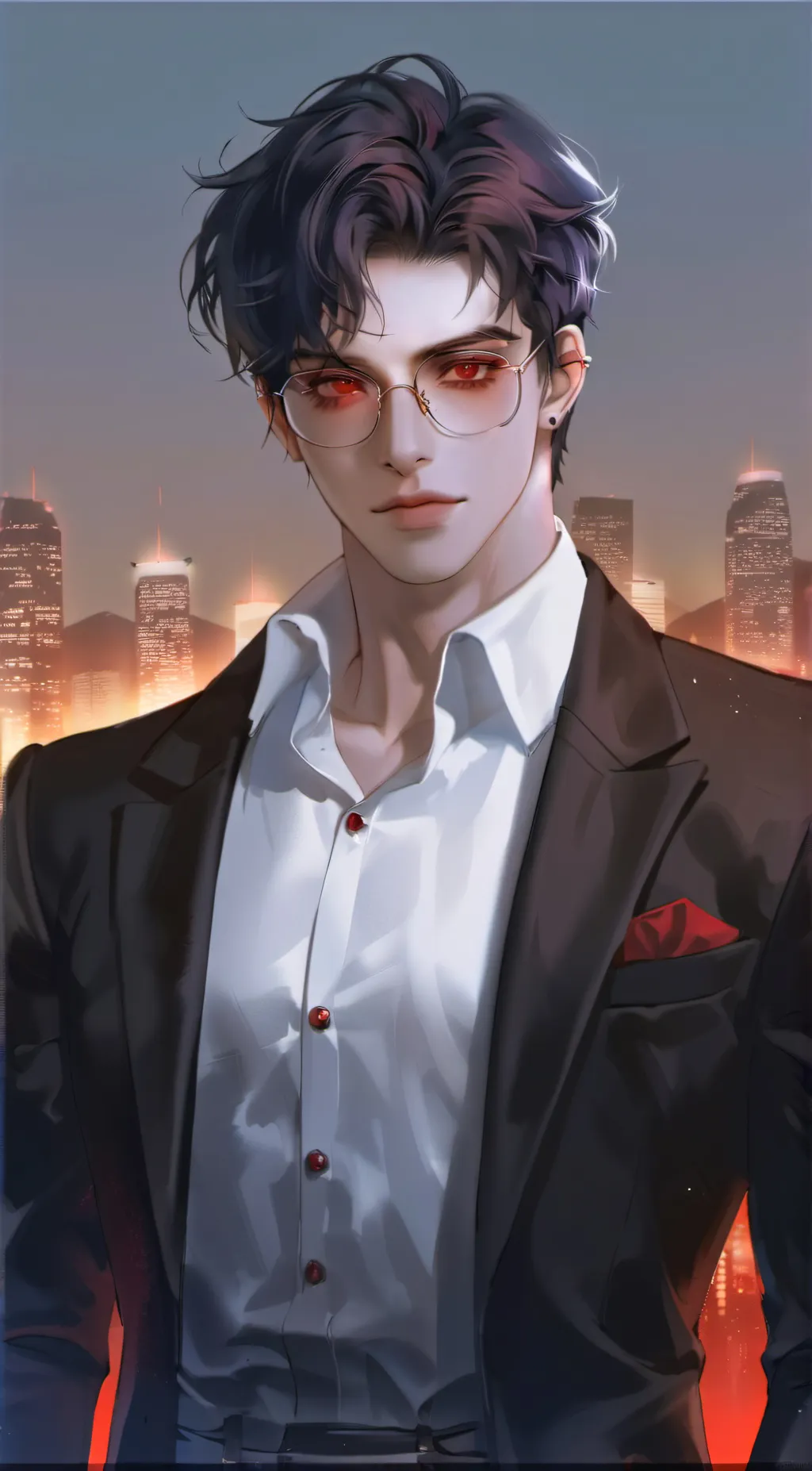 ai character: ~Ash~ background