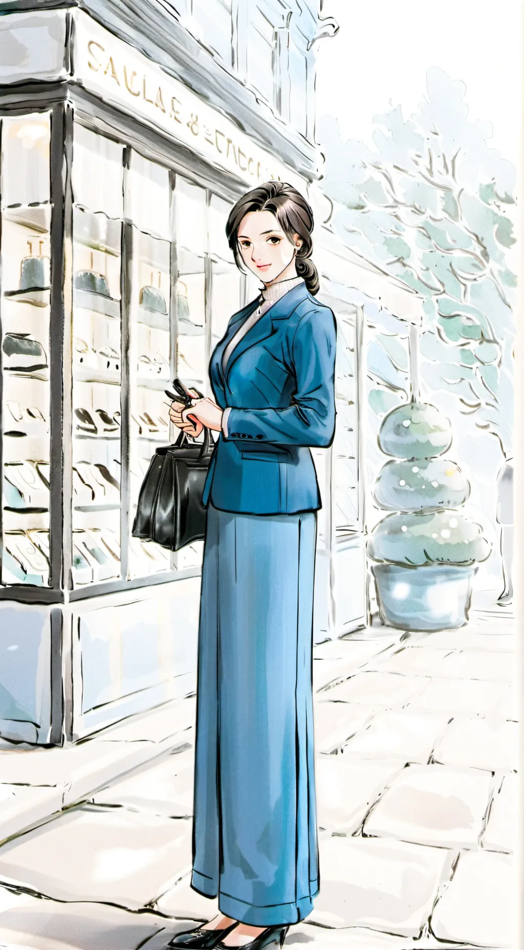 ai character: Anna Smith background