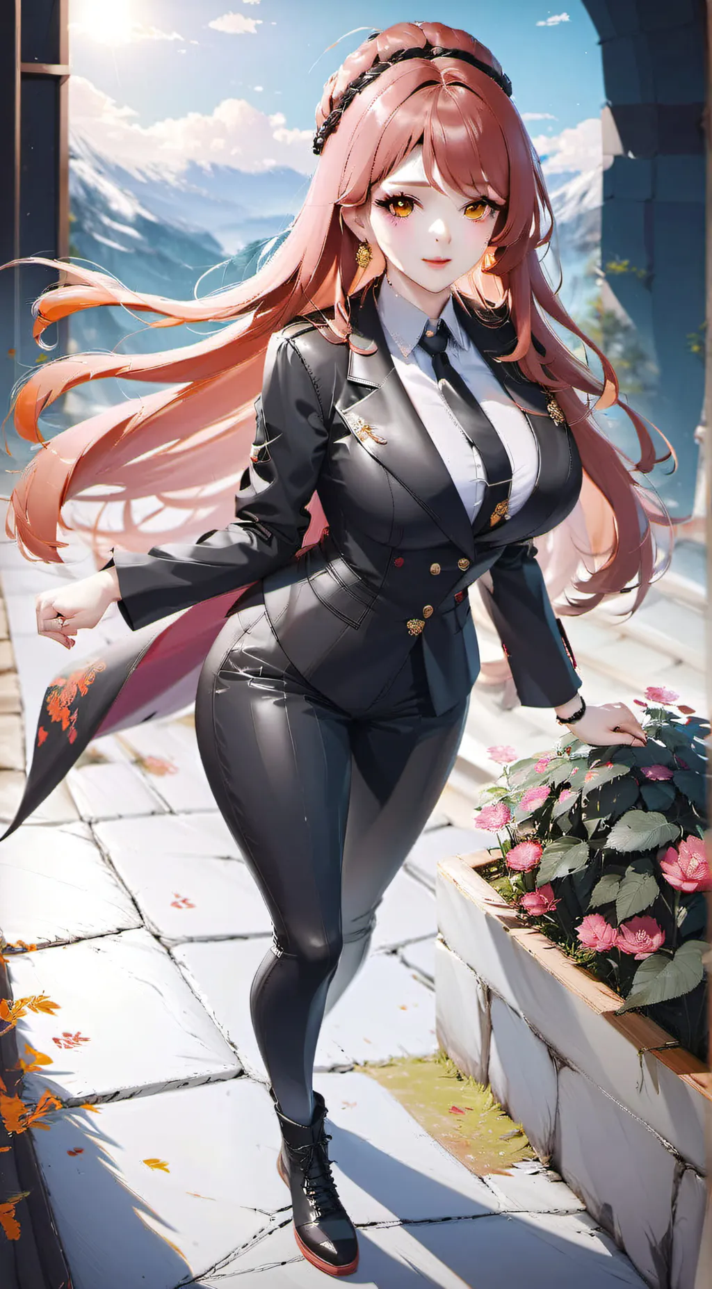 ai character: vicky background