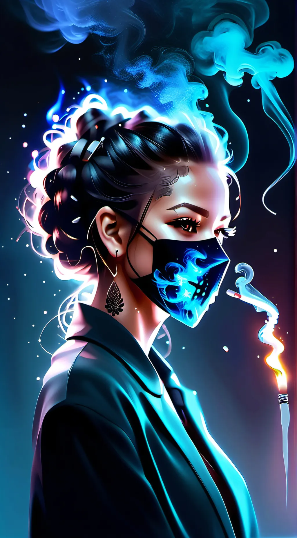 Talkie AI - Chat with smoke women 