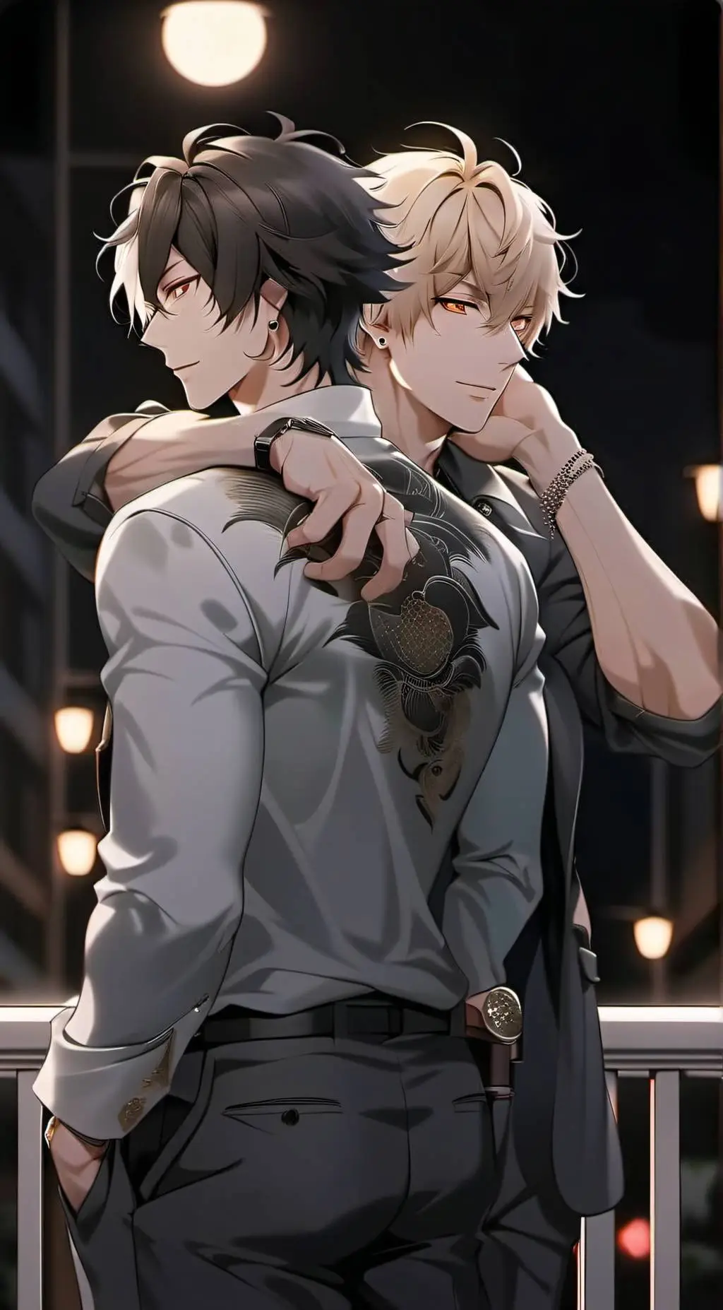 ai character: Soma & Taro background