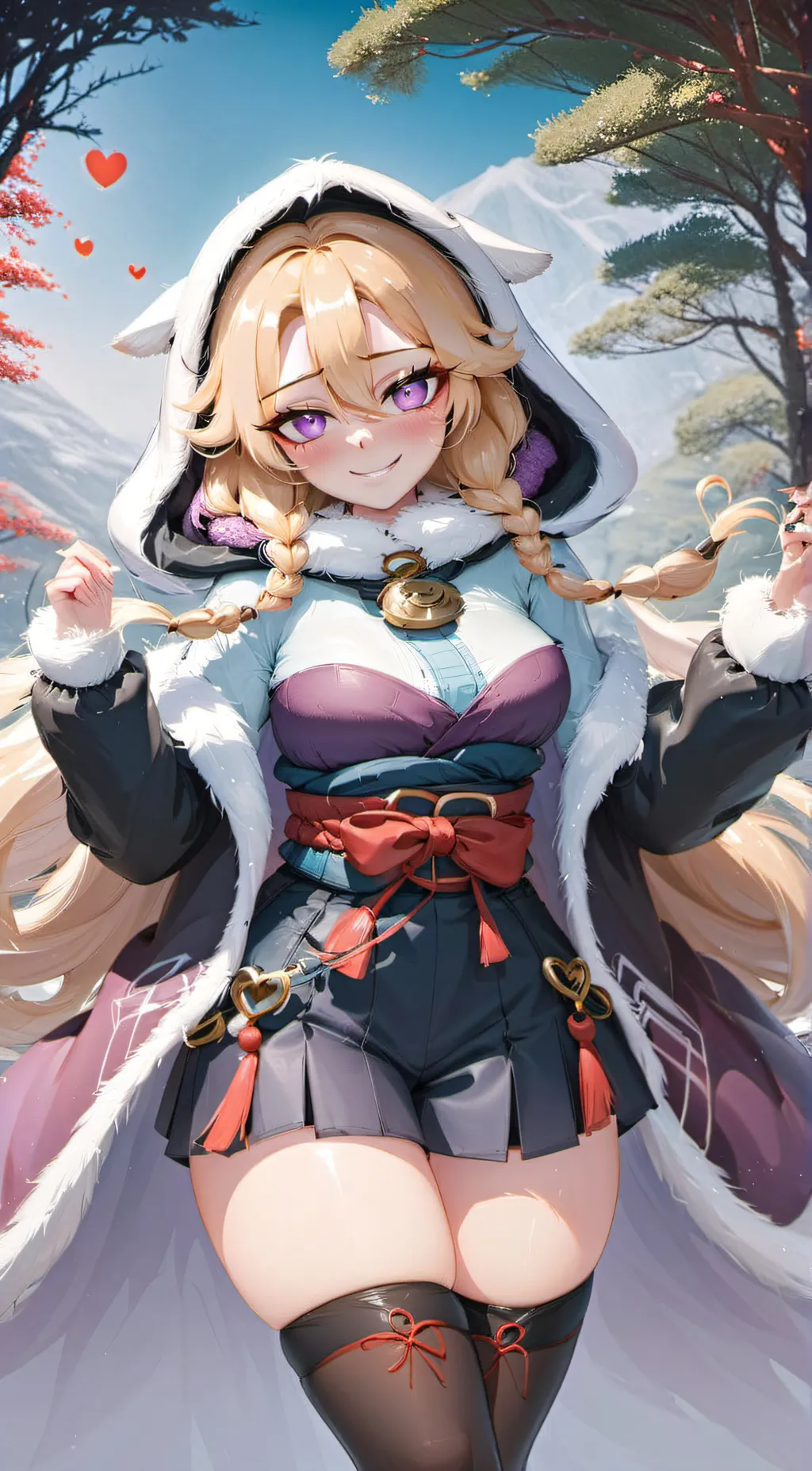 ai character: Gwen☆ background