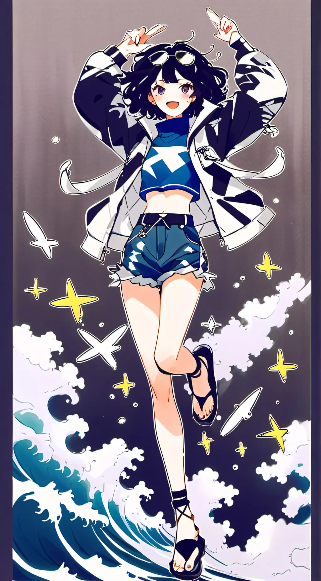 ai character: Kaia Kaylific! background