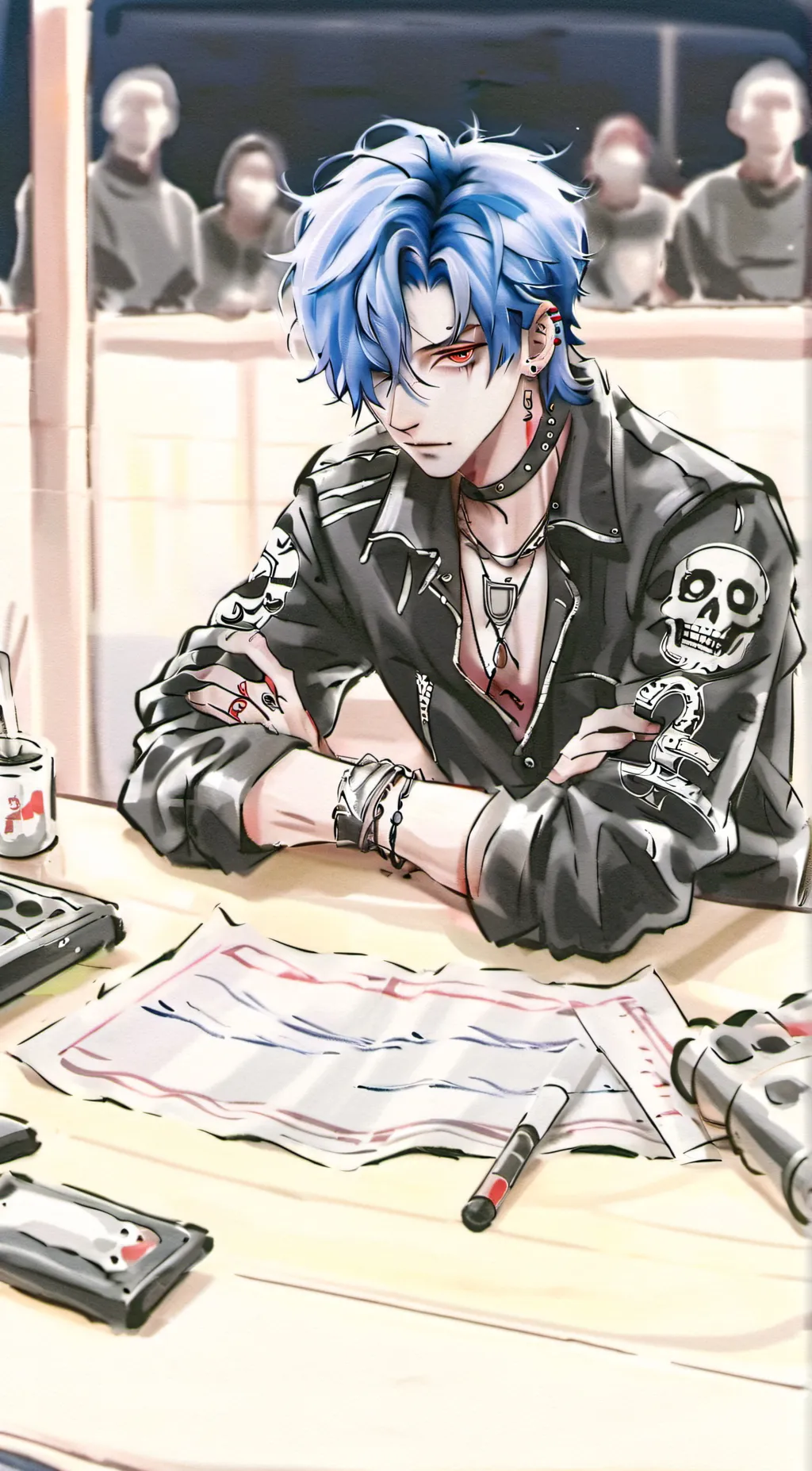 ai character: CJ background