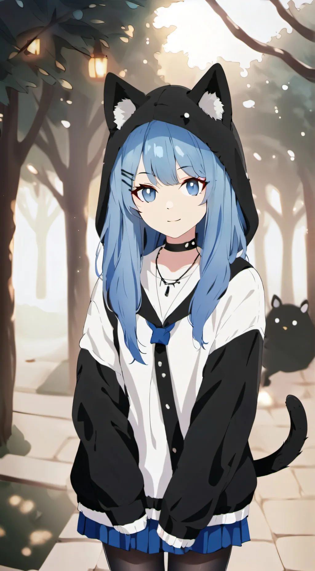 ai character: Kaley Frisk background