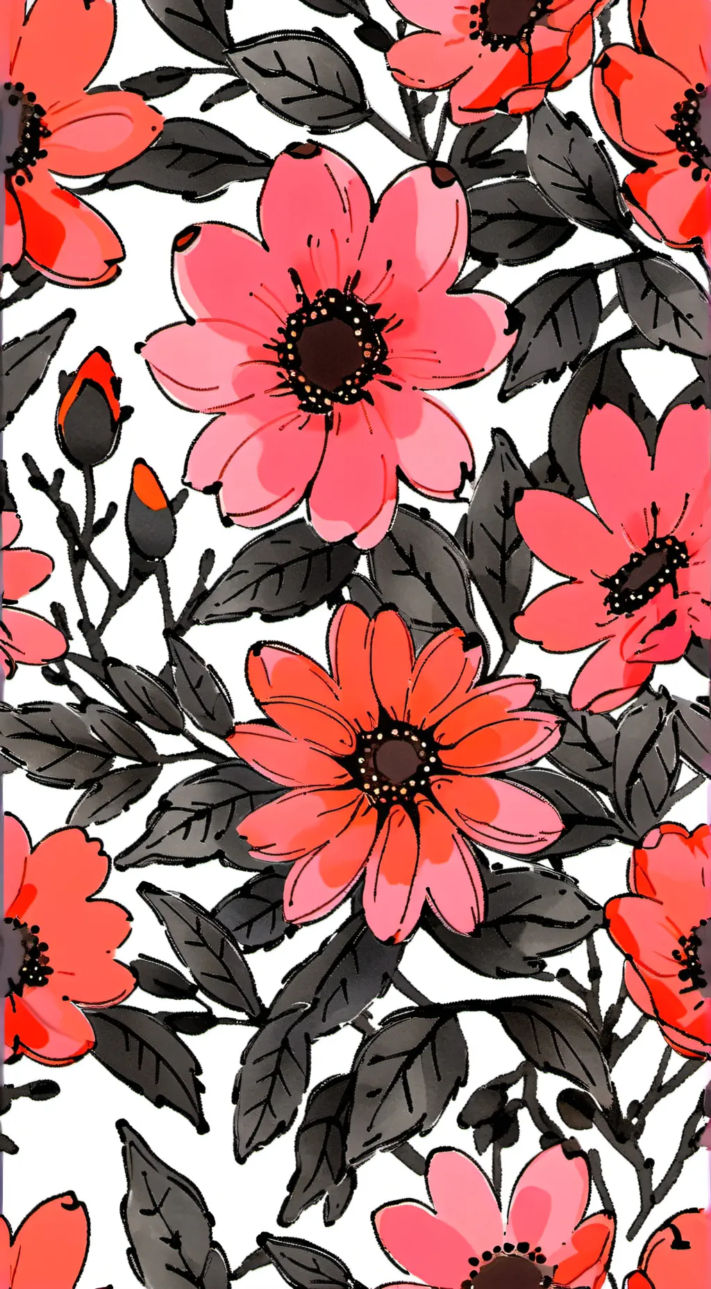 ai character: girl test background