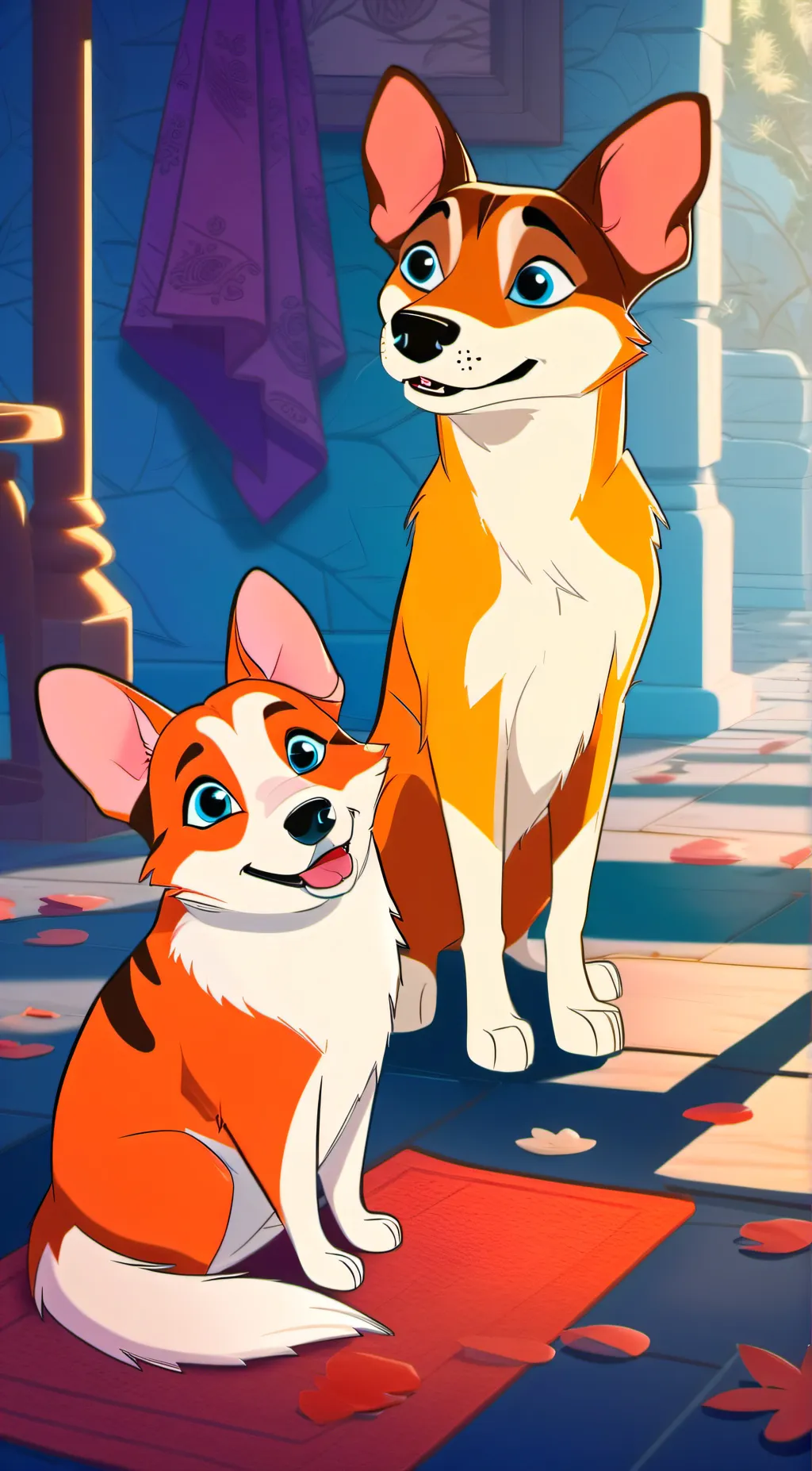 ai character: We lost are human! background