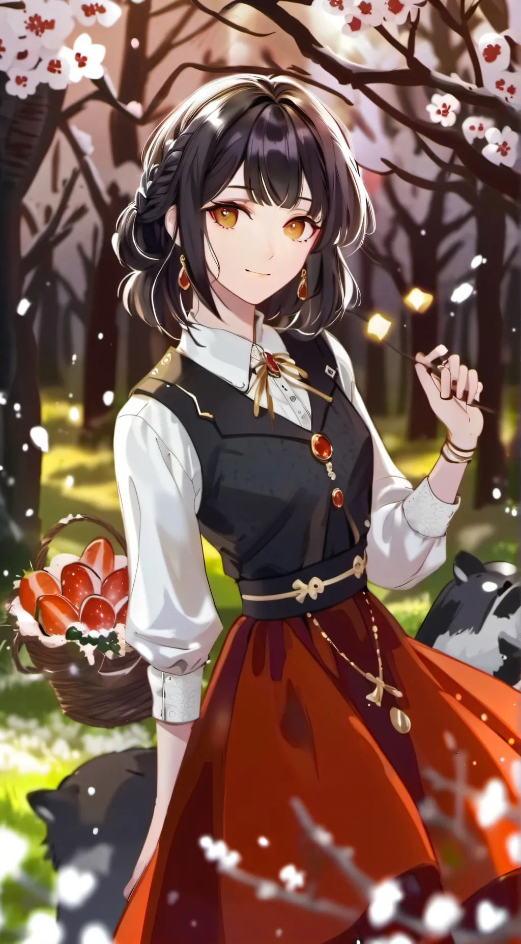 ai character: HaæeKet background