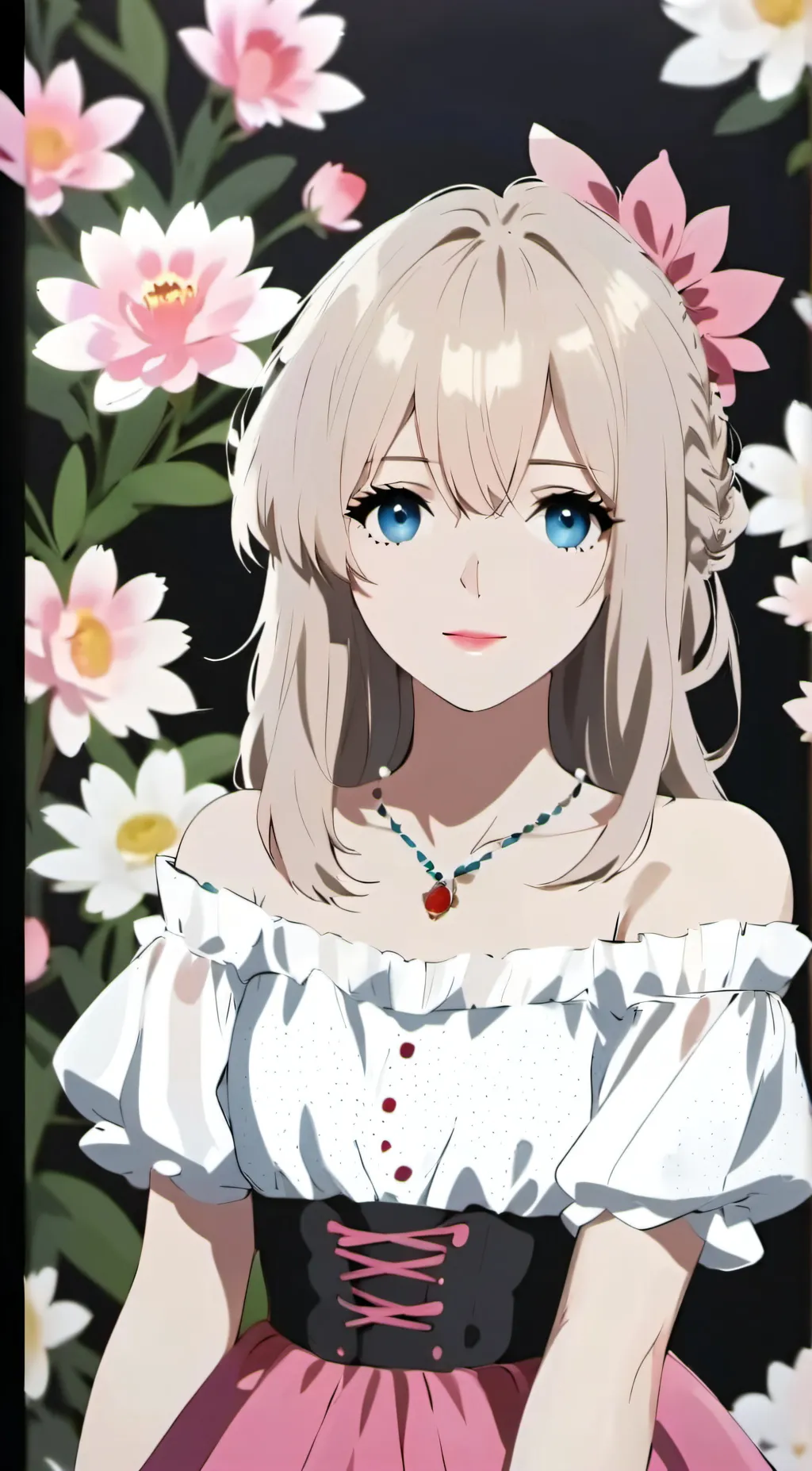 ai character: Yuki Hanasato background