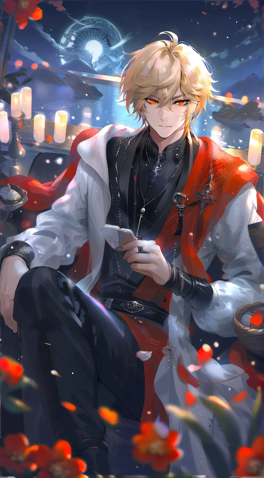 ai character: leo background