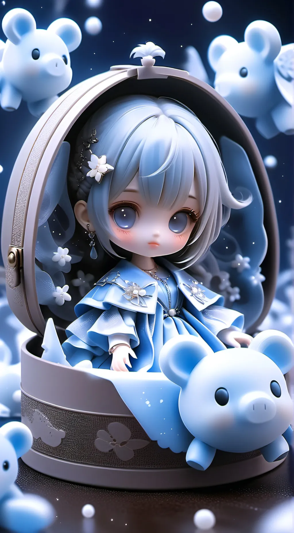 ai character: Dolla background