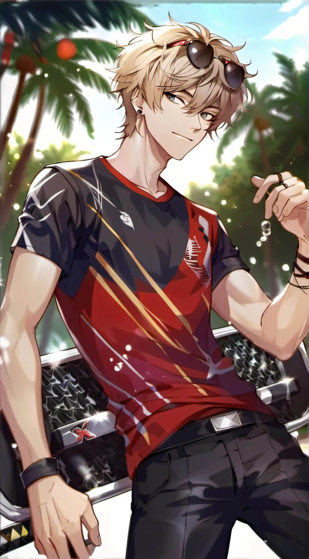 ai character: Derek background