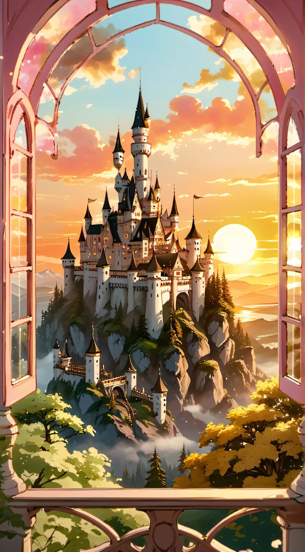 ai character: Fantasia background