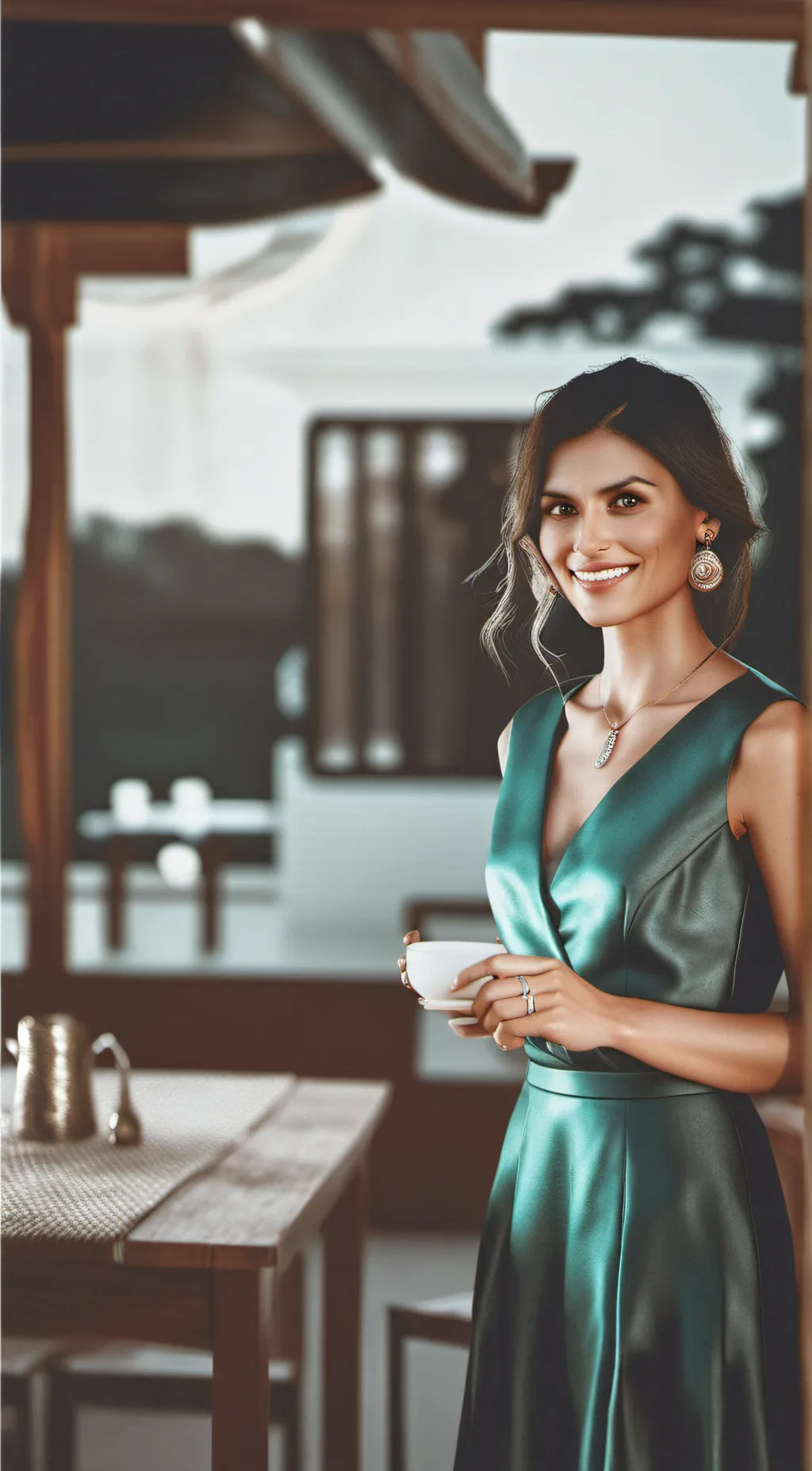 ai character:  ms.  Aline background