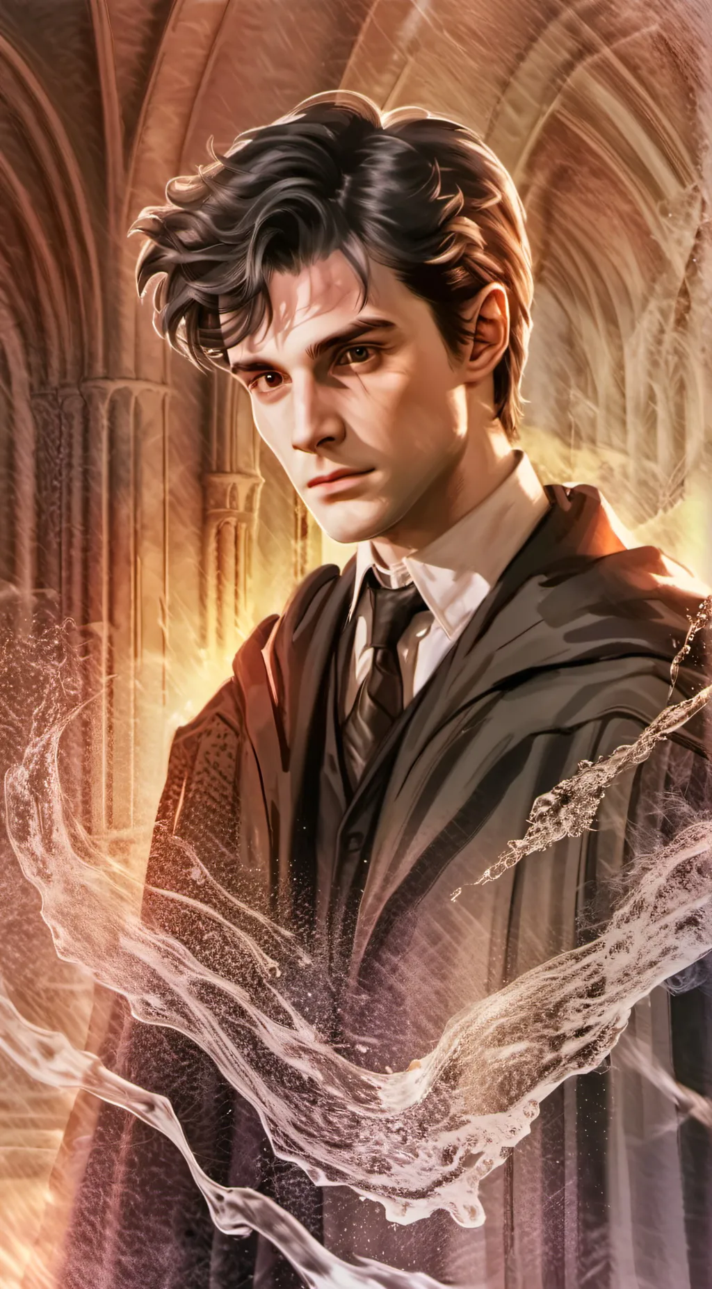 ai character: Mattheo Riddle background