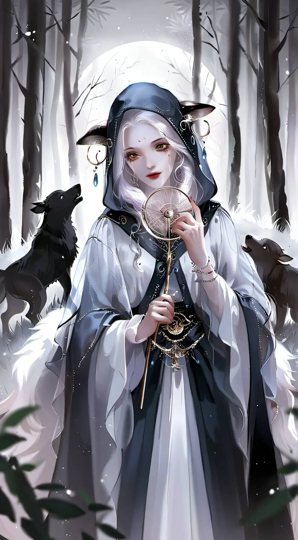 ai character: The lamb background