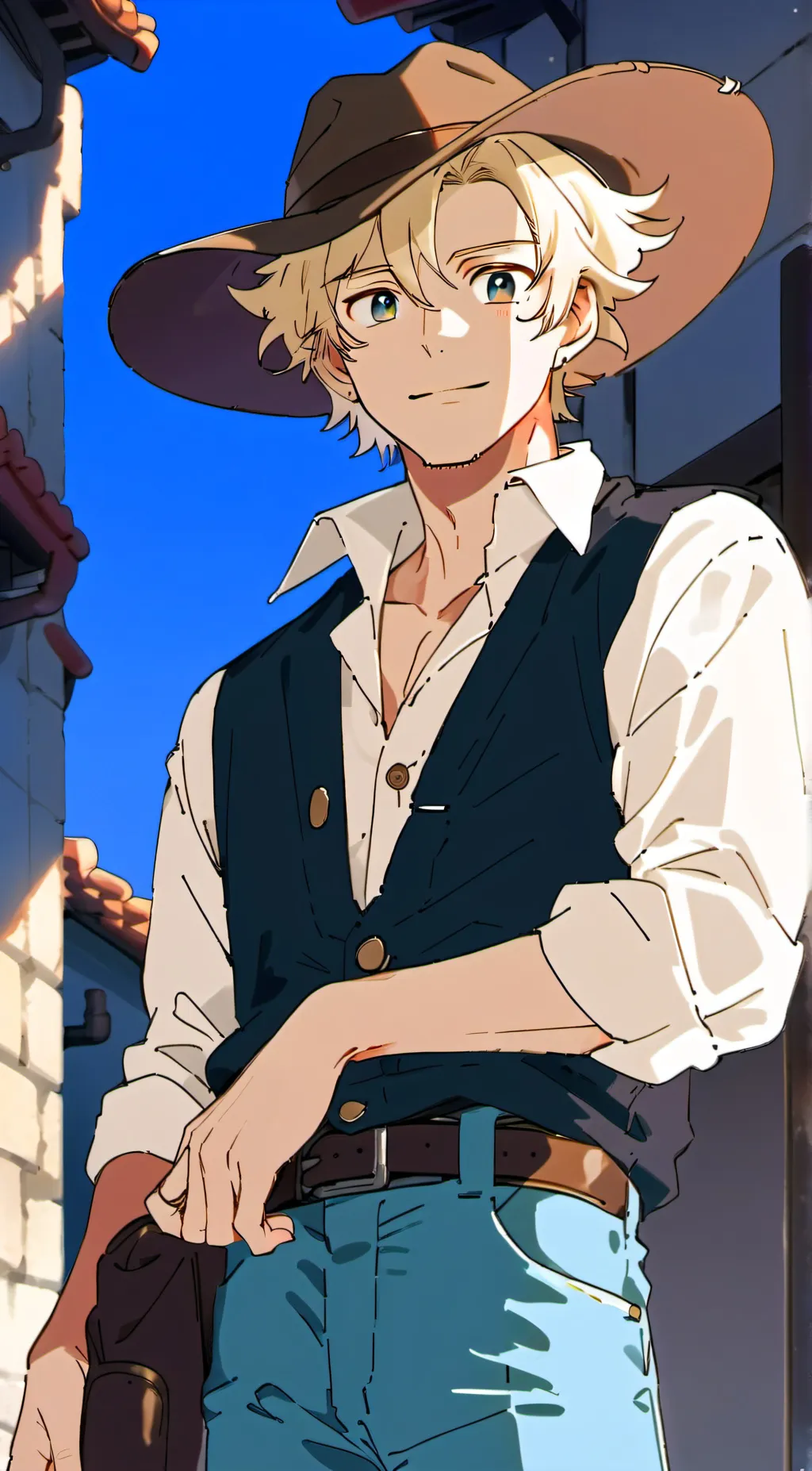 ai character: Trevor Maverick background