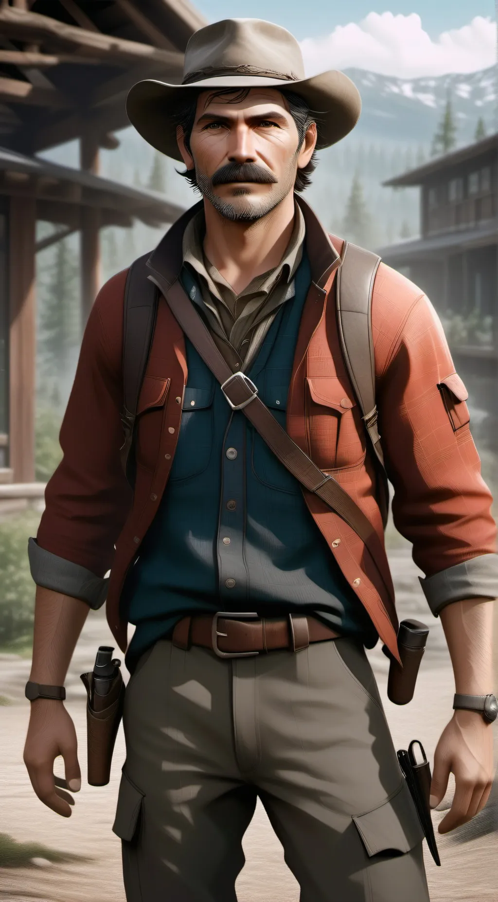 ai character: Buddy Winchester  background