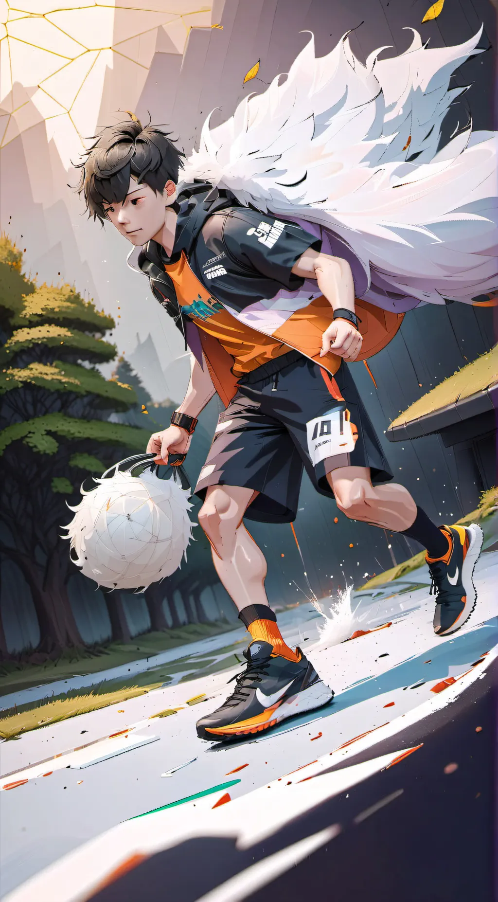 ai character: Oliver onions  background