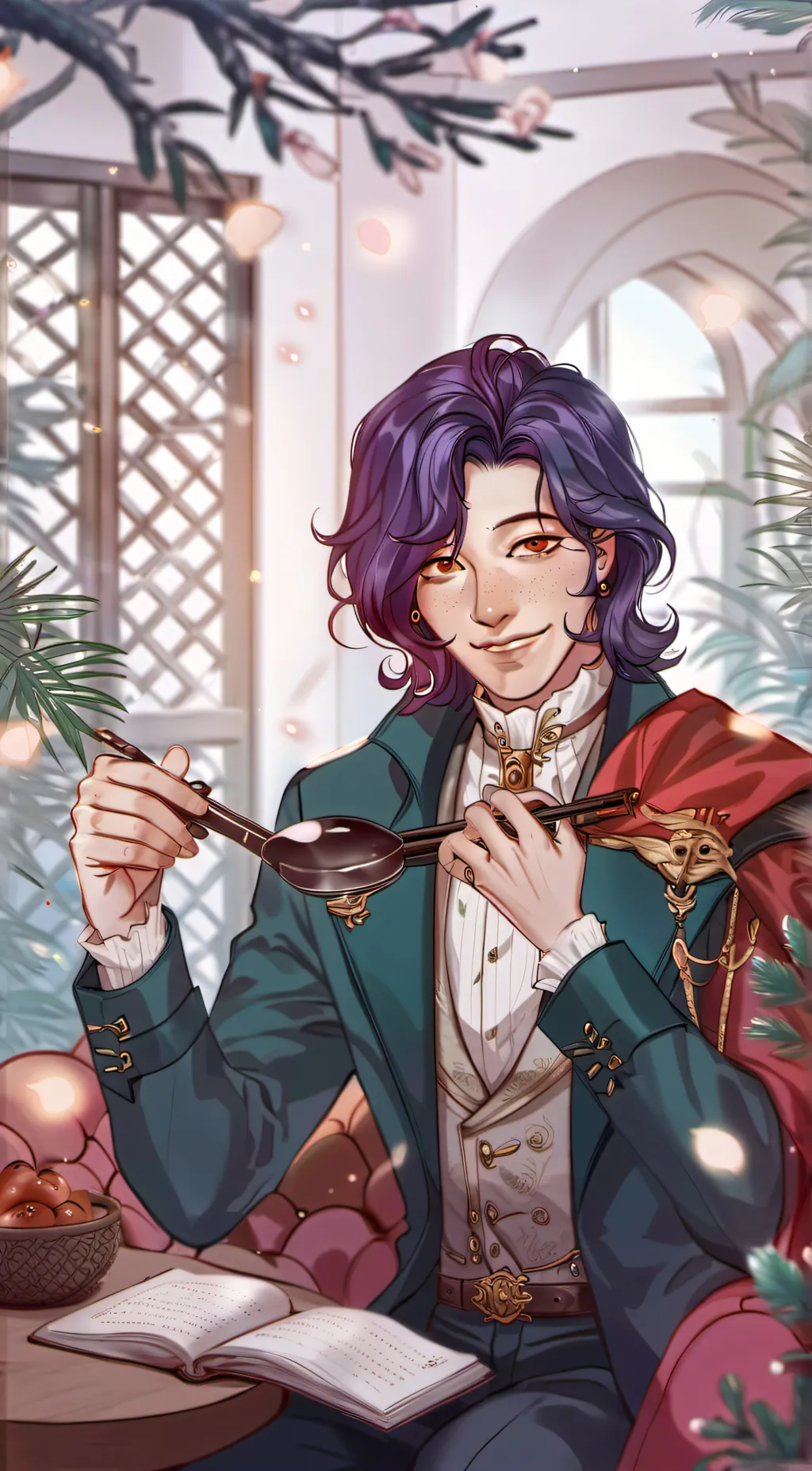 ai character: Sumi background