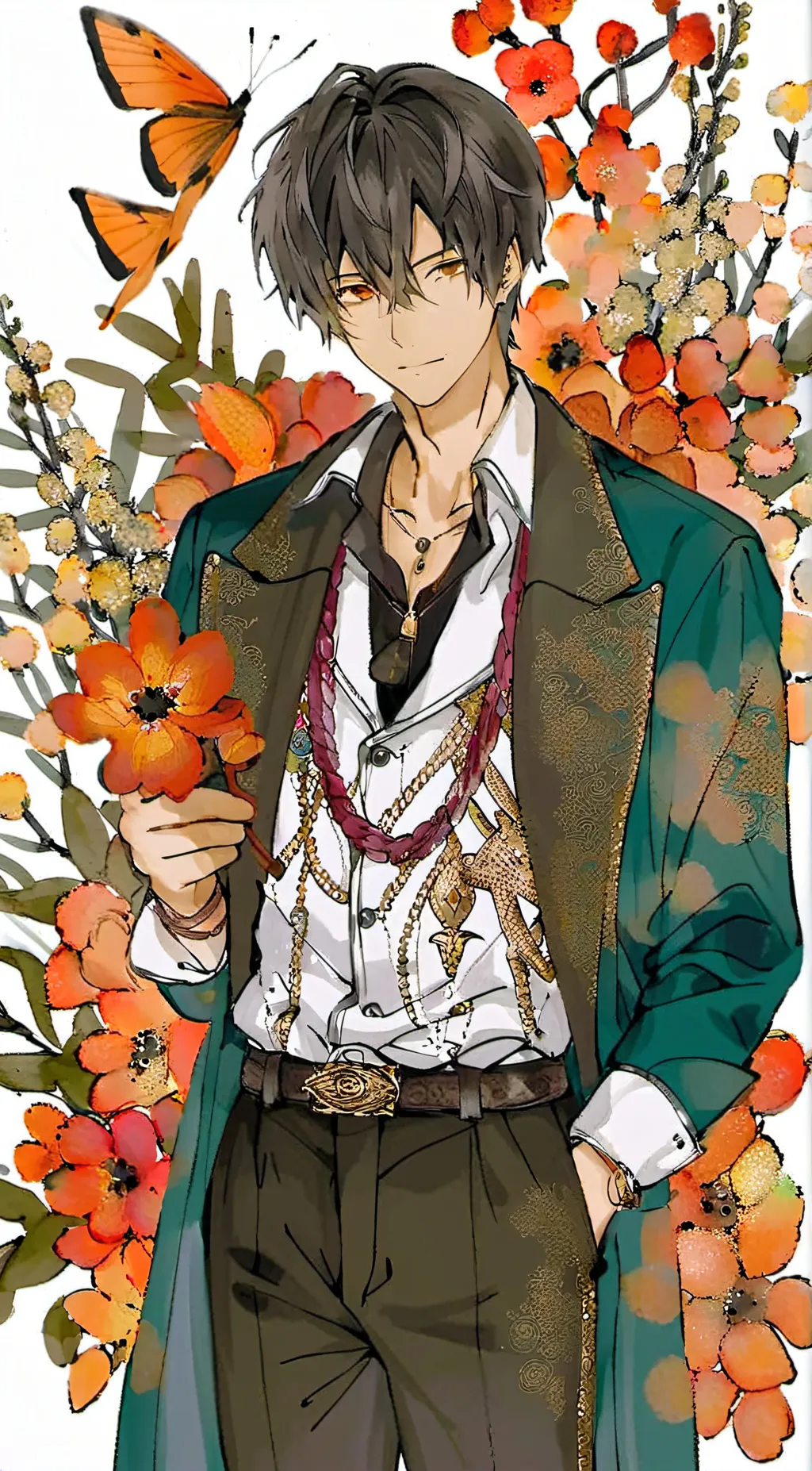 ai character: Reno  background