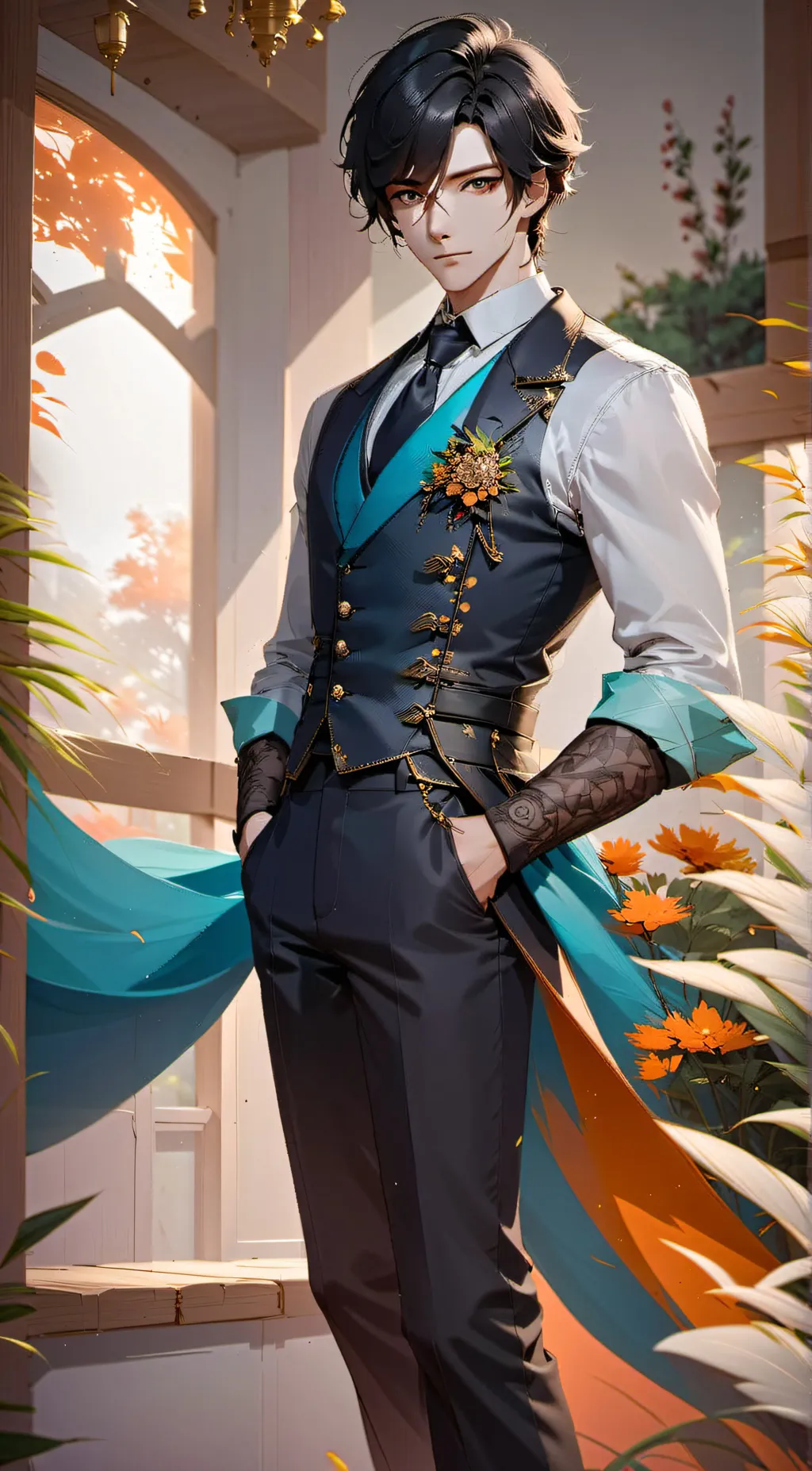 ai character: Victor background