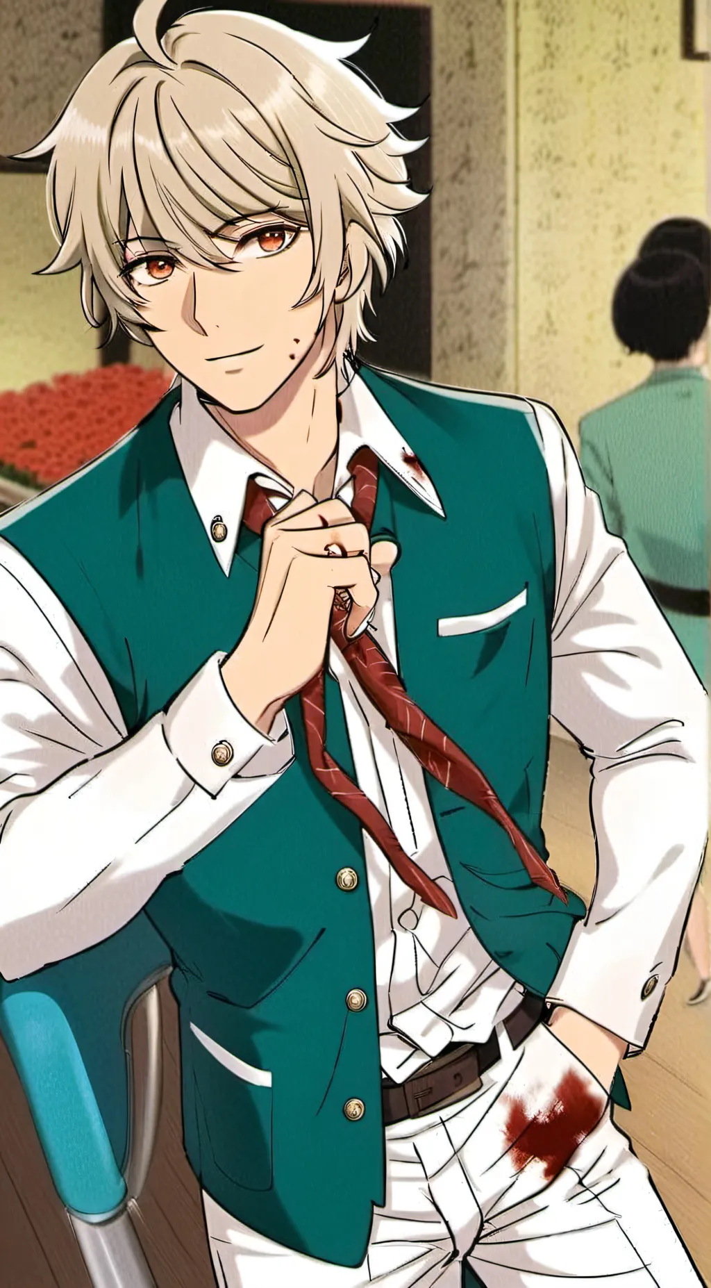 ai character: Goi Nam  background