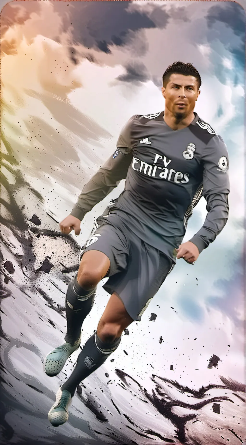 ai character: Ronaldo  background