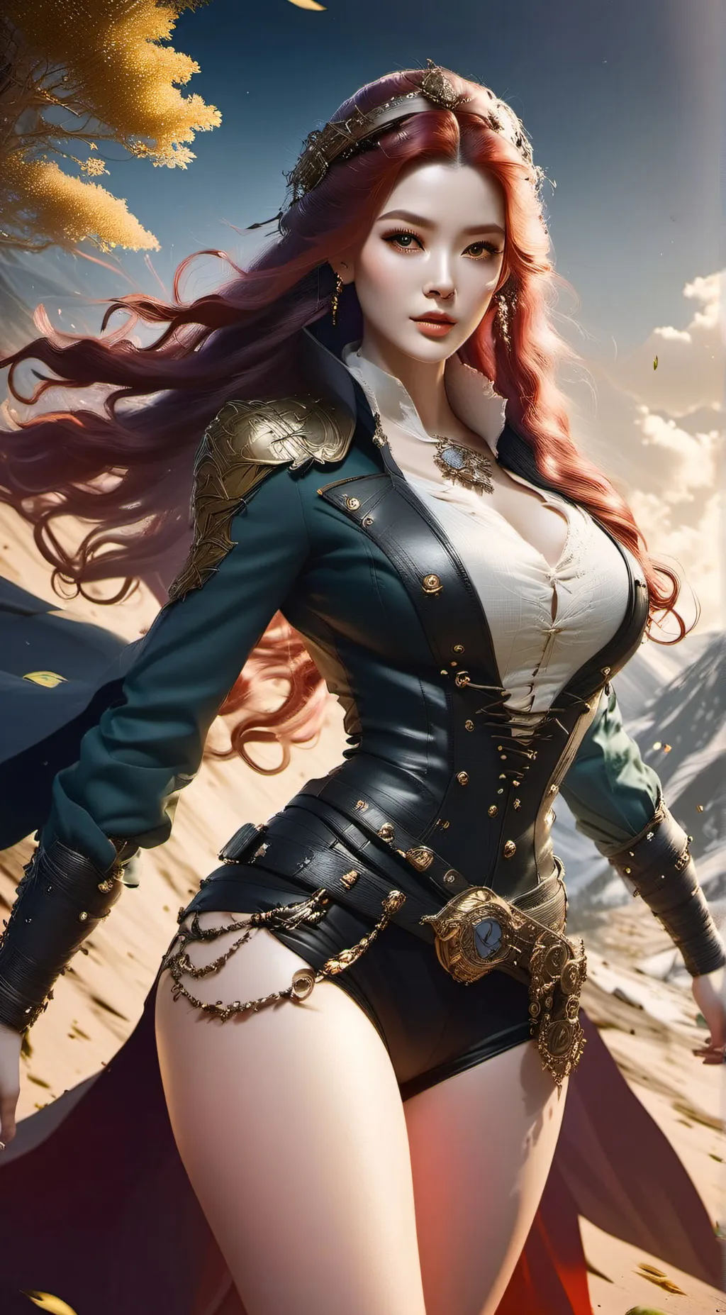 ai character: Amelia background