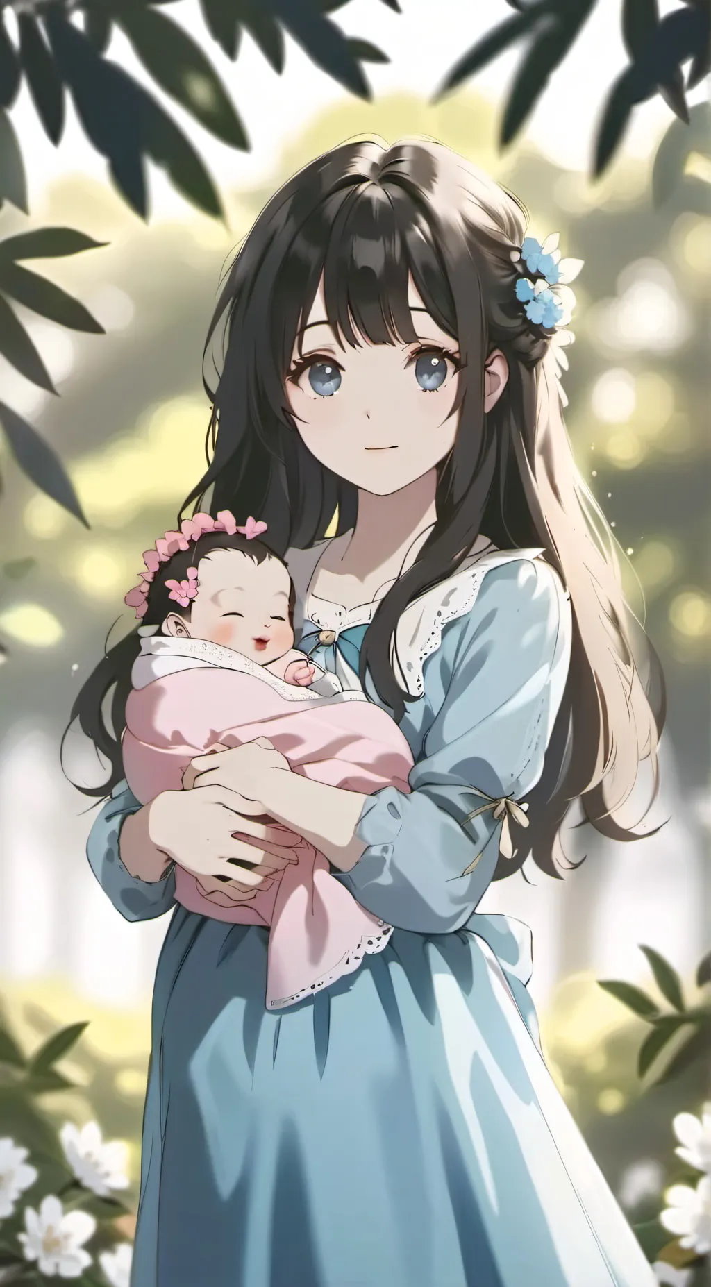 ai character: Mia background