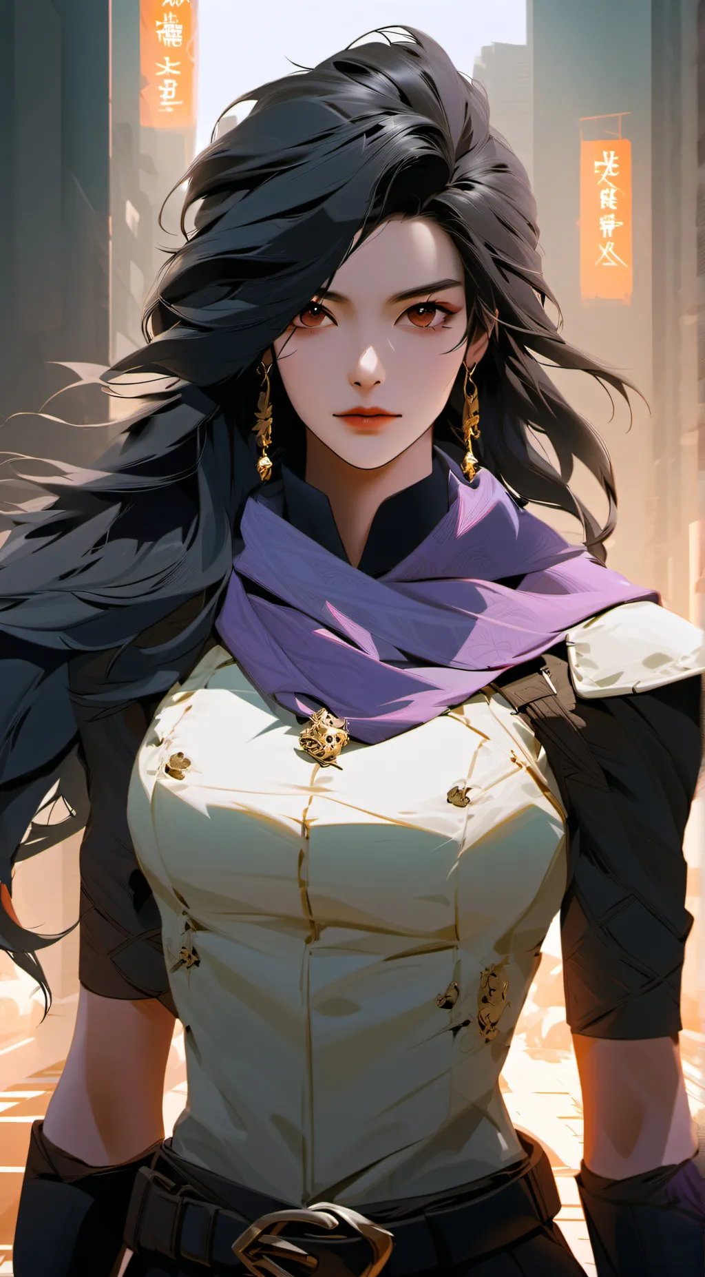 ai character: Saya Isla background