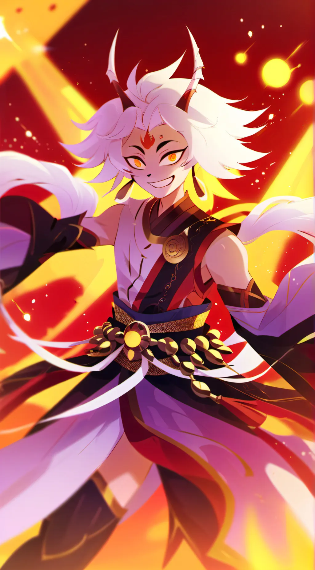 ai character: Alastor  background