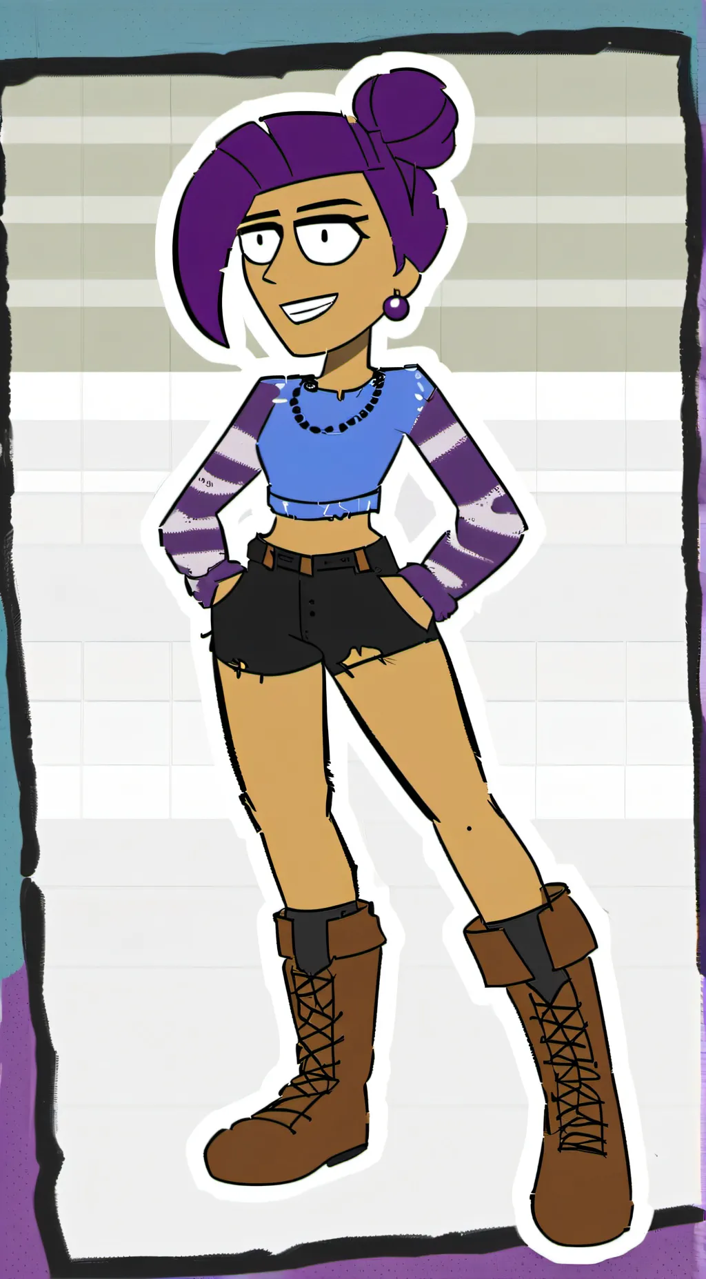 ai character: Enid background