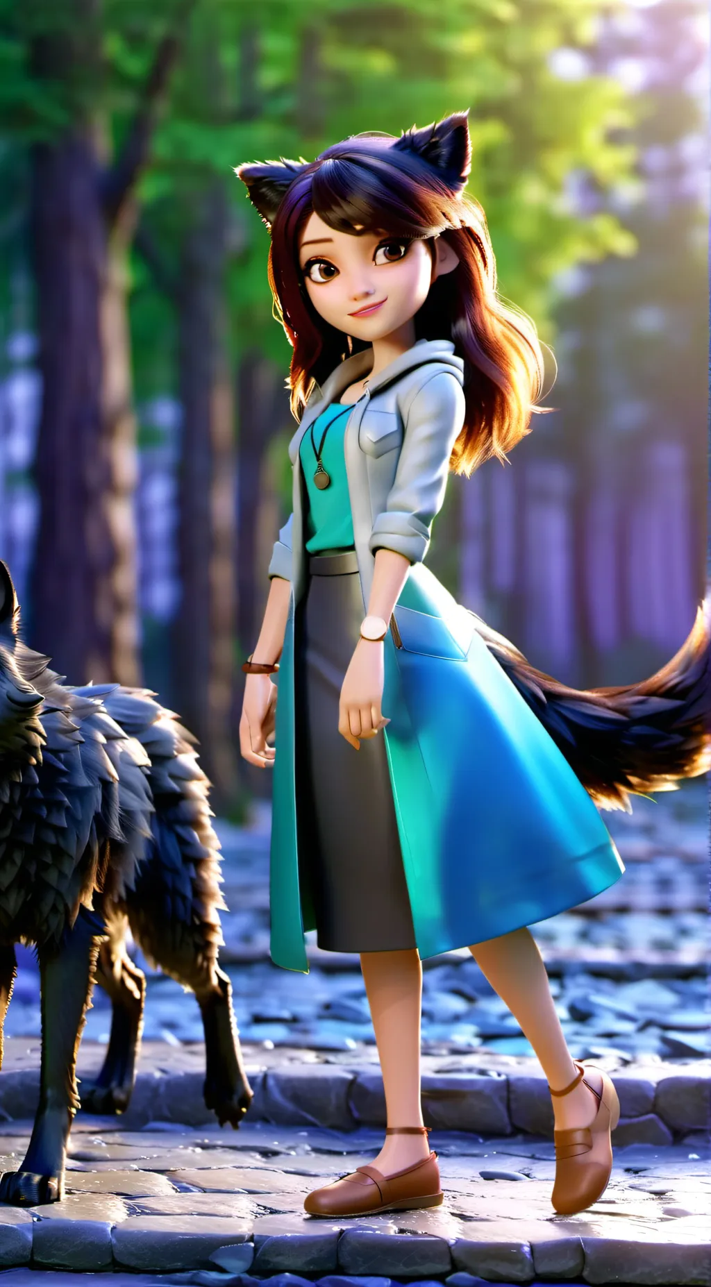 ai character: Kiera background