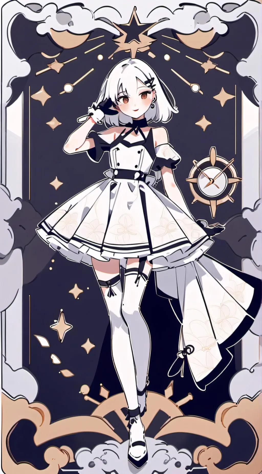 ai character: the queen background