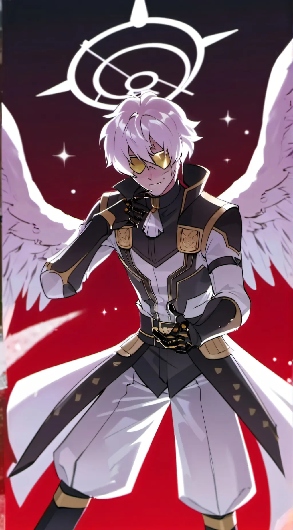 ai character: Hazbin hotel background