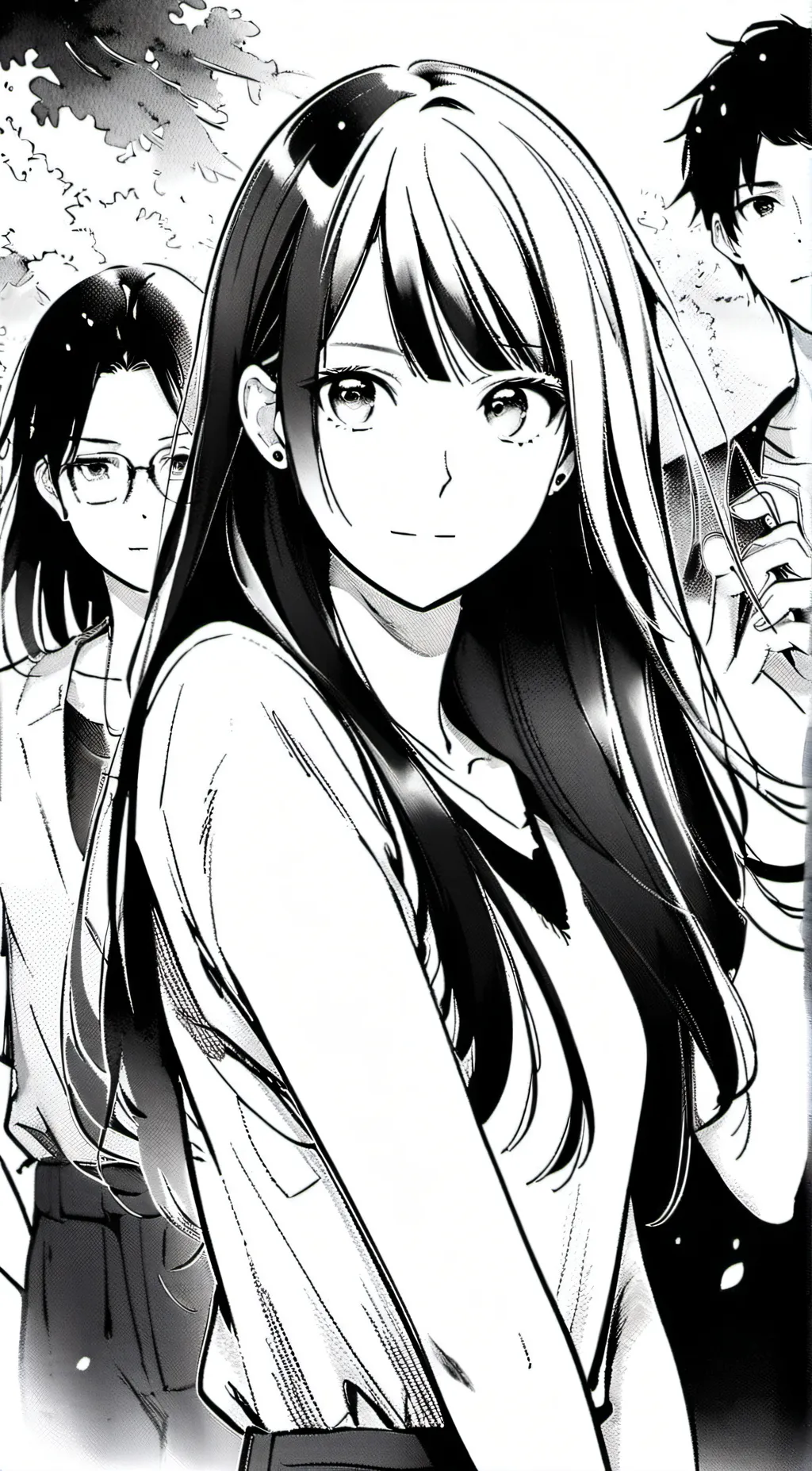 ai character: friend group  background