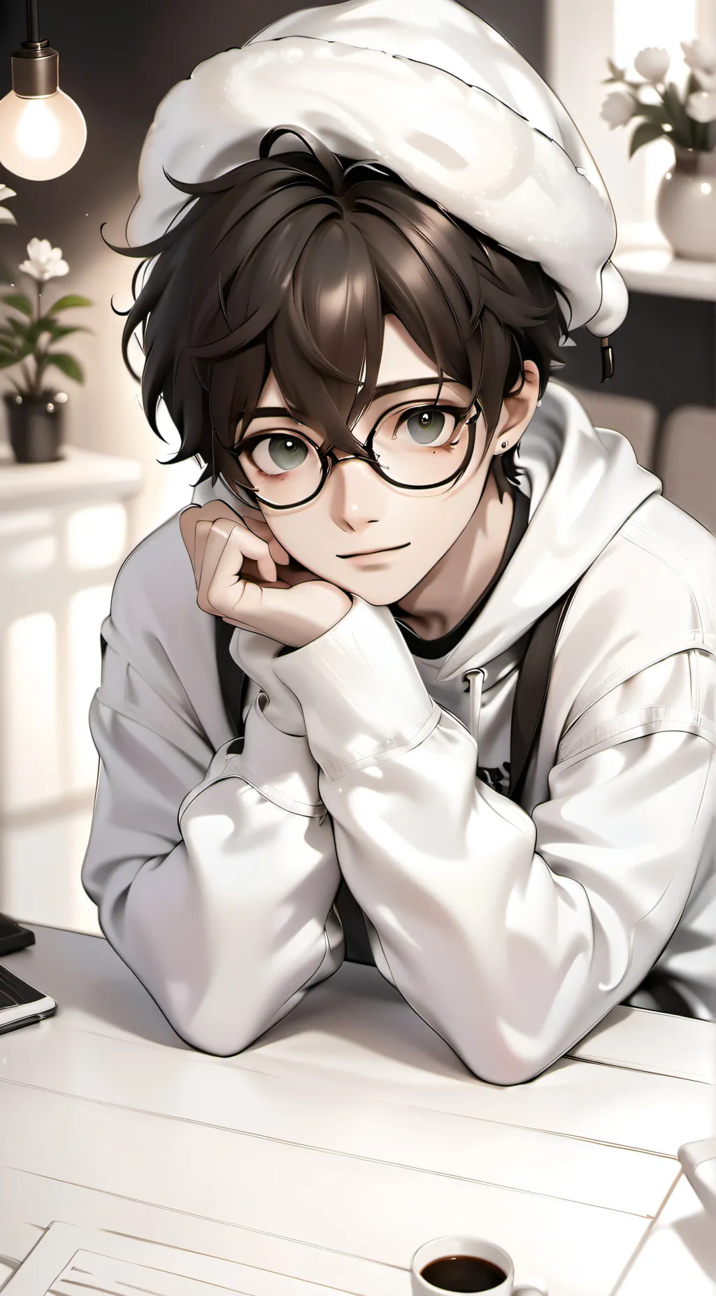 ai character: kiwi background