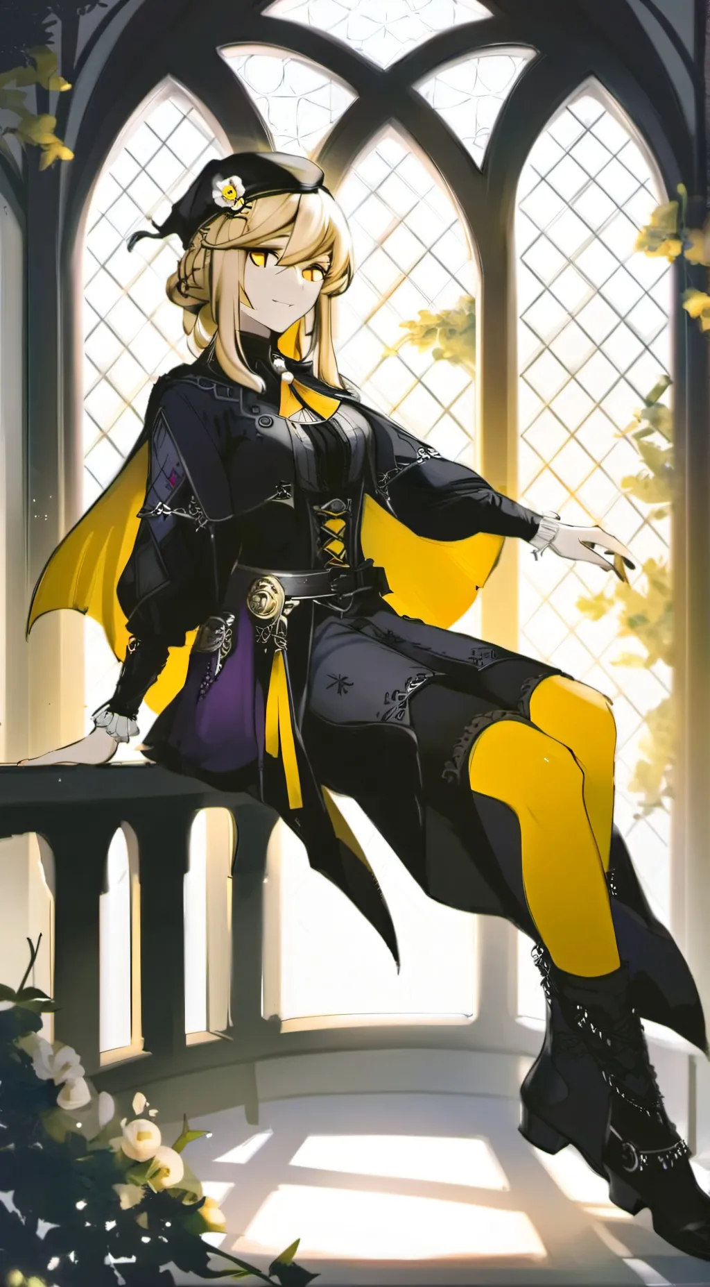 ai character: Cyn background