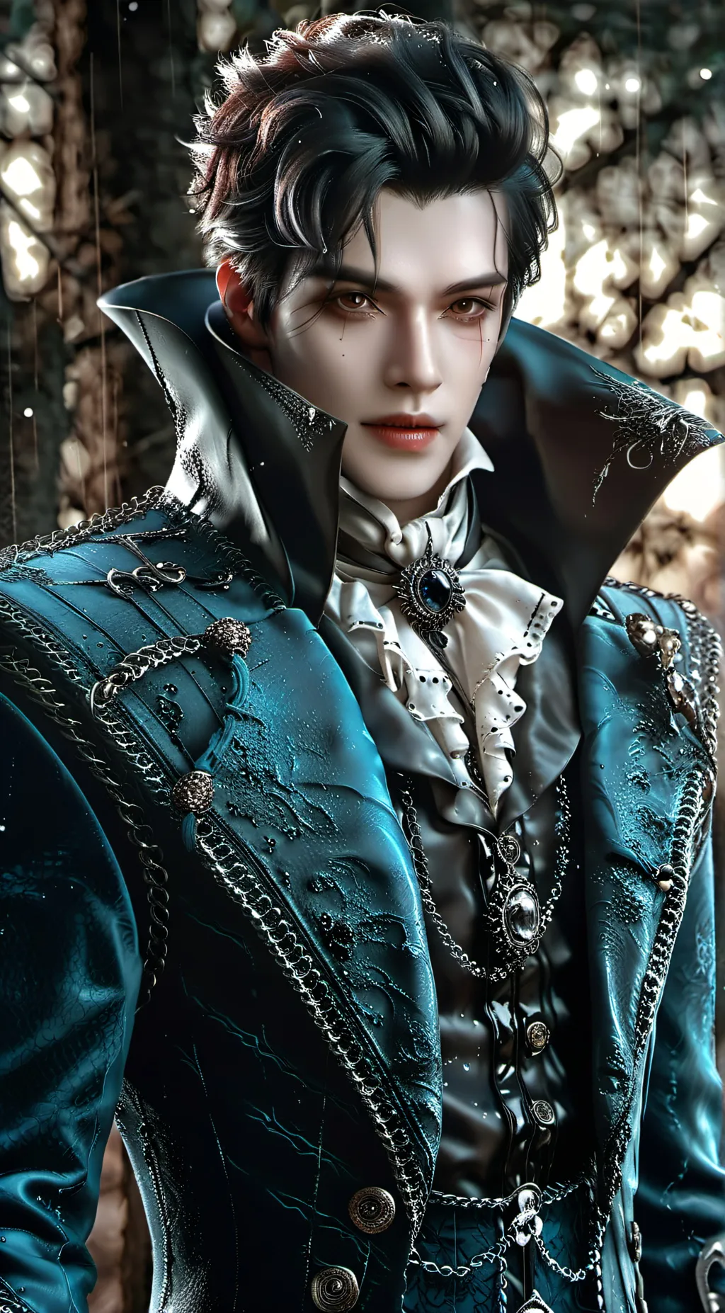 ai character: Melvin  background