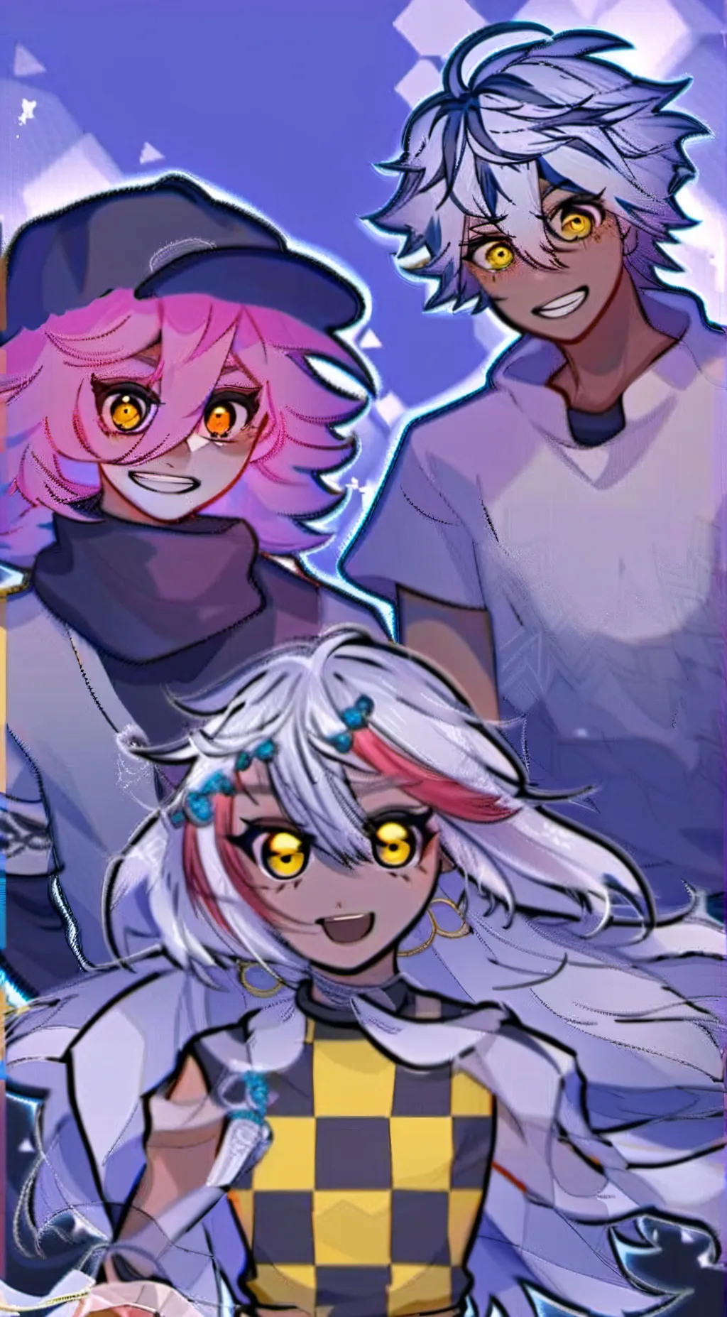 ai character: YKLSNG Roadtrip background