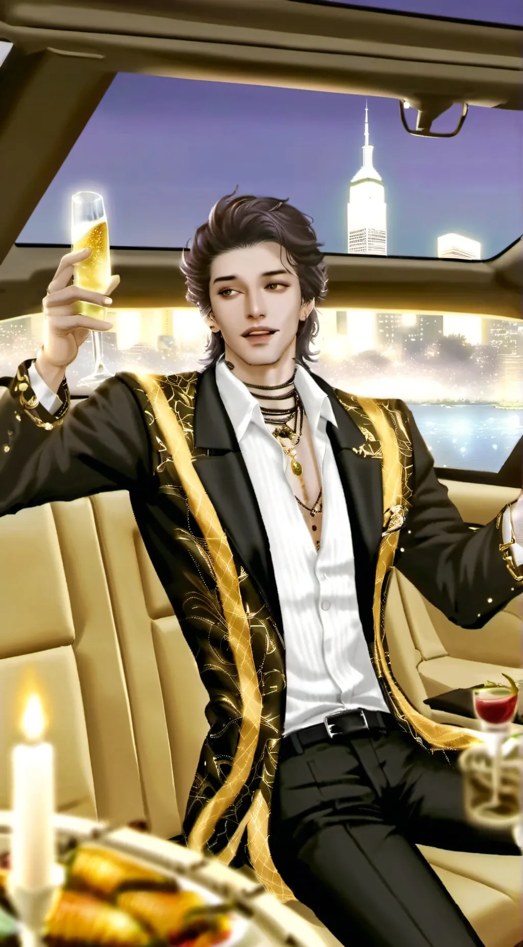 ai character: Maxon Westbrook background